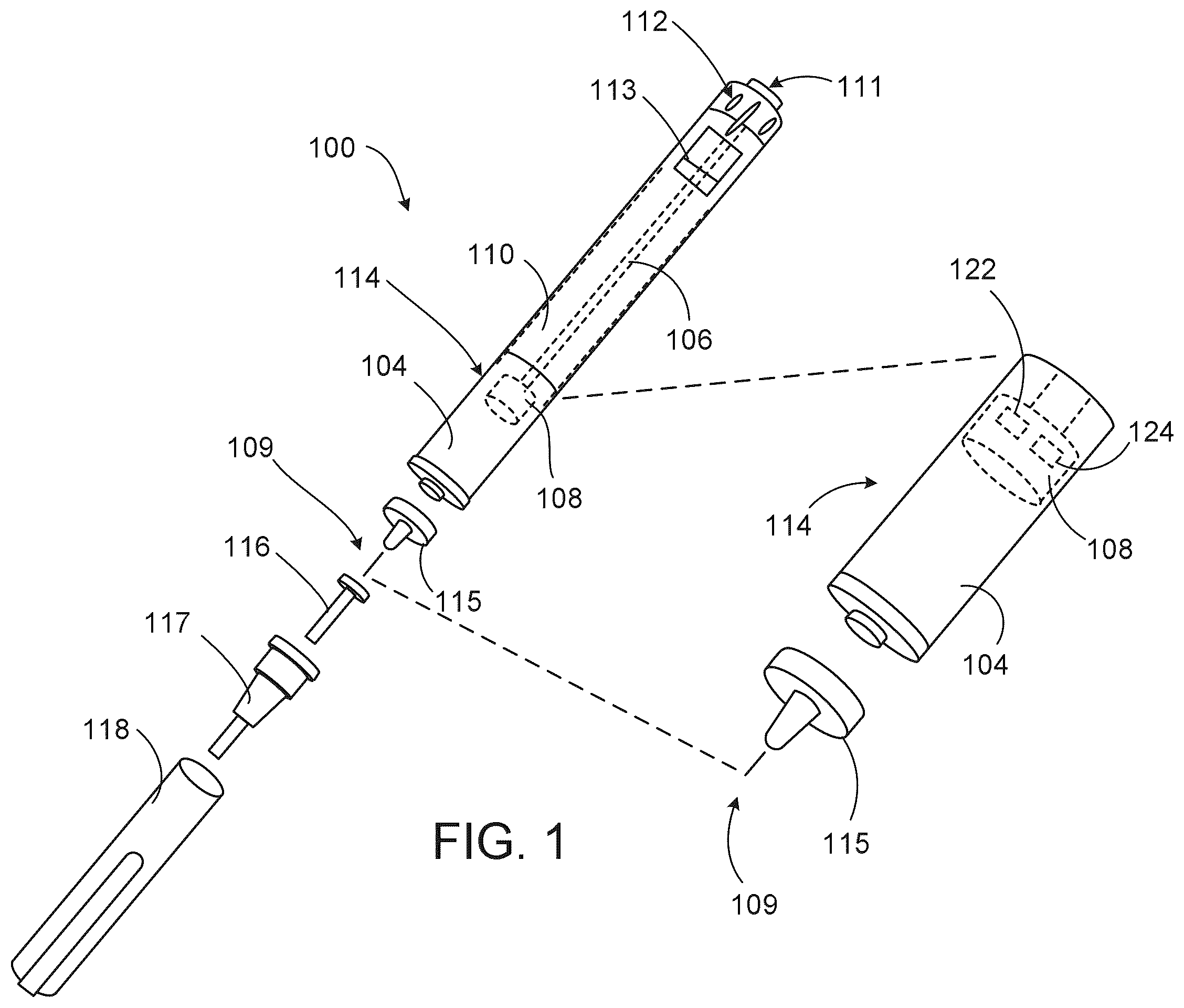Patent US12496751 — Manufacturing a two-part elastomeric plunger — Figure 1