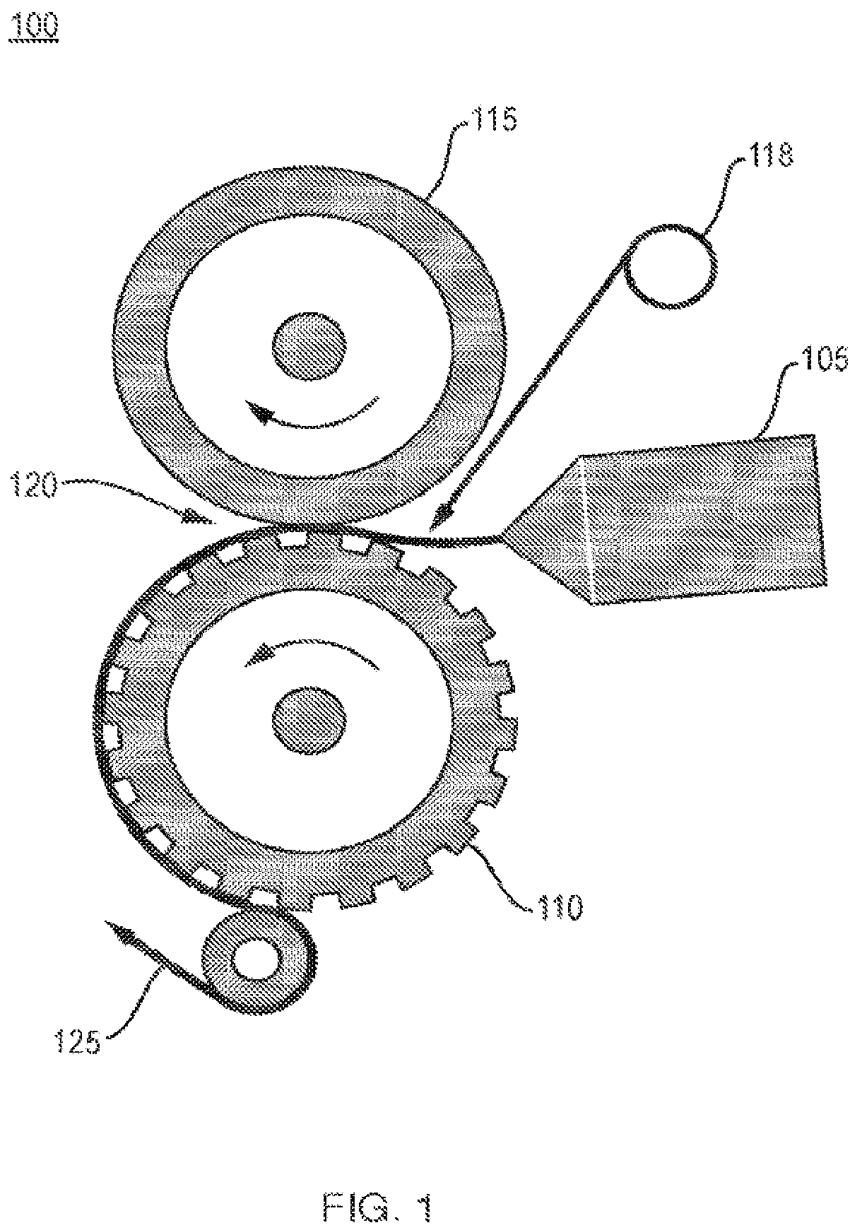 Patent US12496764 — Extrusion perforation system and method — Figure 1