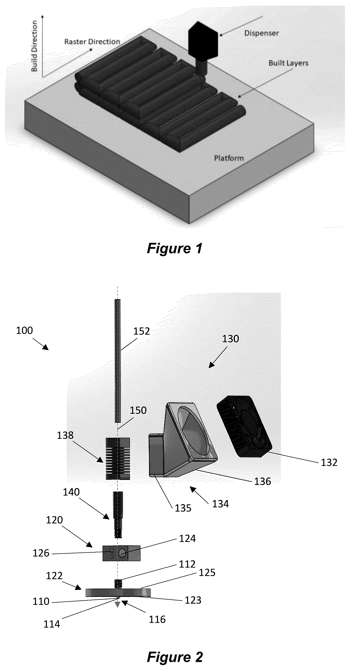 Patent US12496776 — Fused filament fabrication print head system — Figure 1