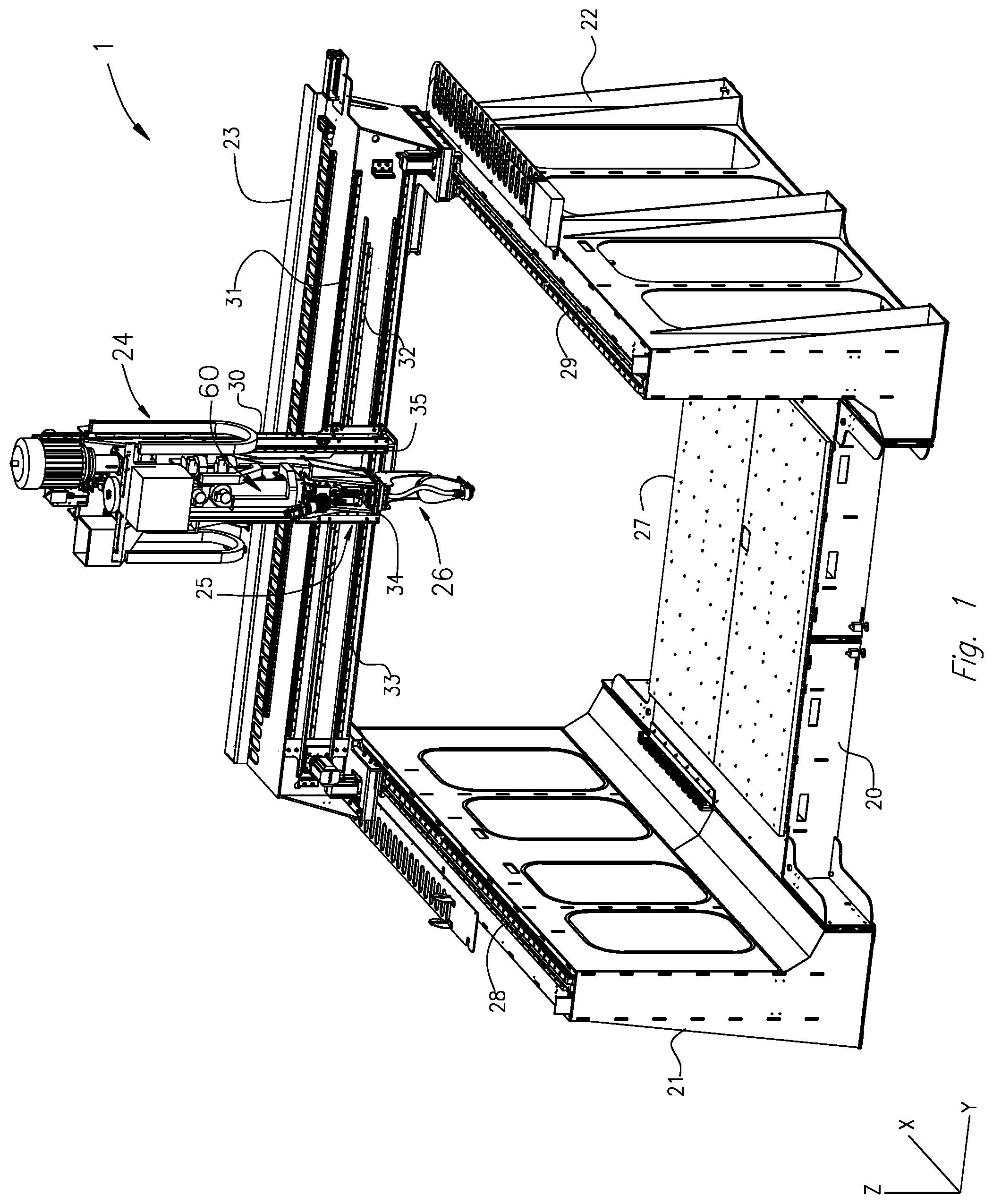 Patent US12496777 — Methods and apparatus for processing and dispensing material during additive manufacturing — Figure 1