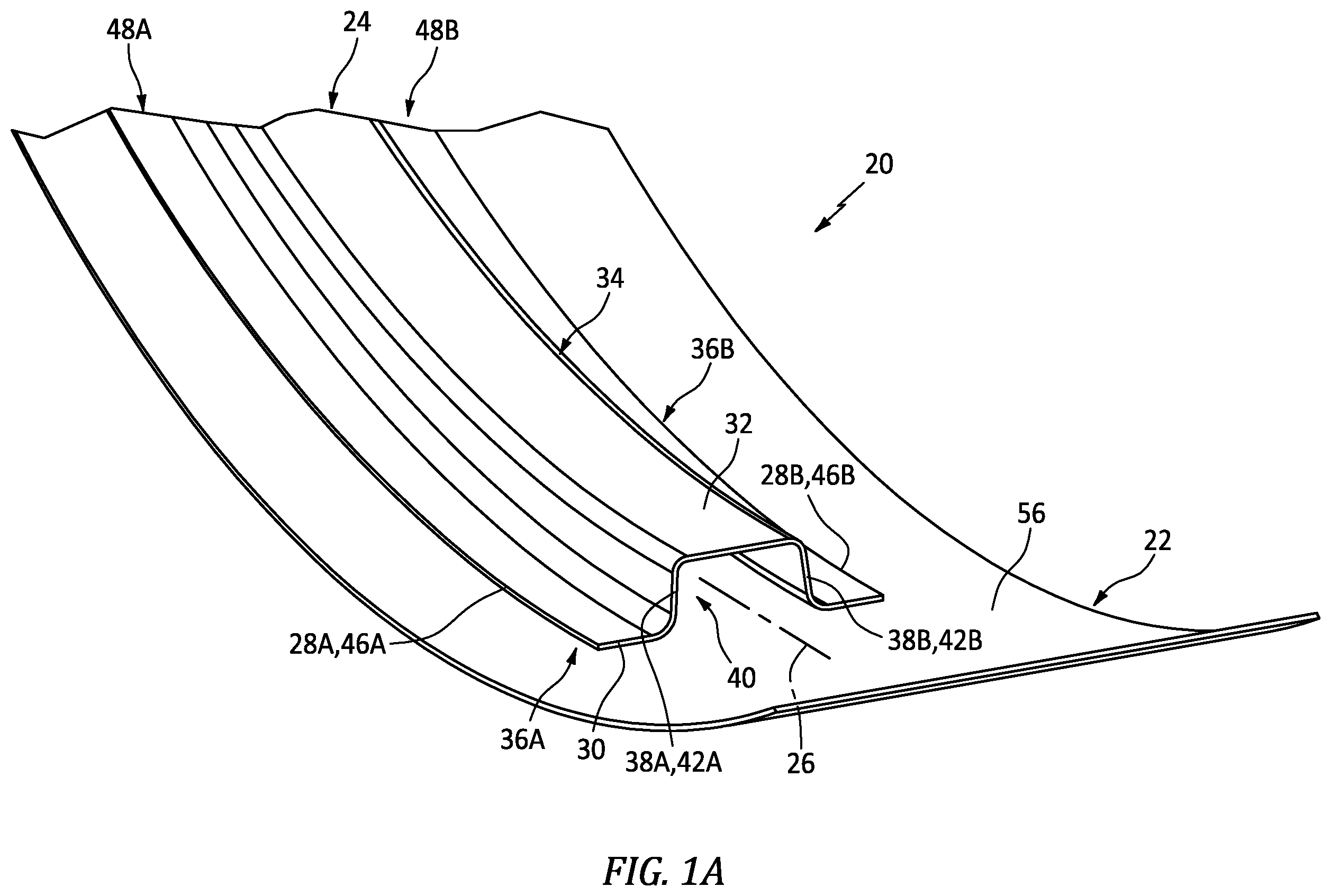 Patent US12496784 — Shimming welded interface(s) between thermoplastic components — Figure 1