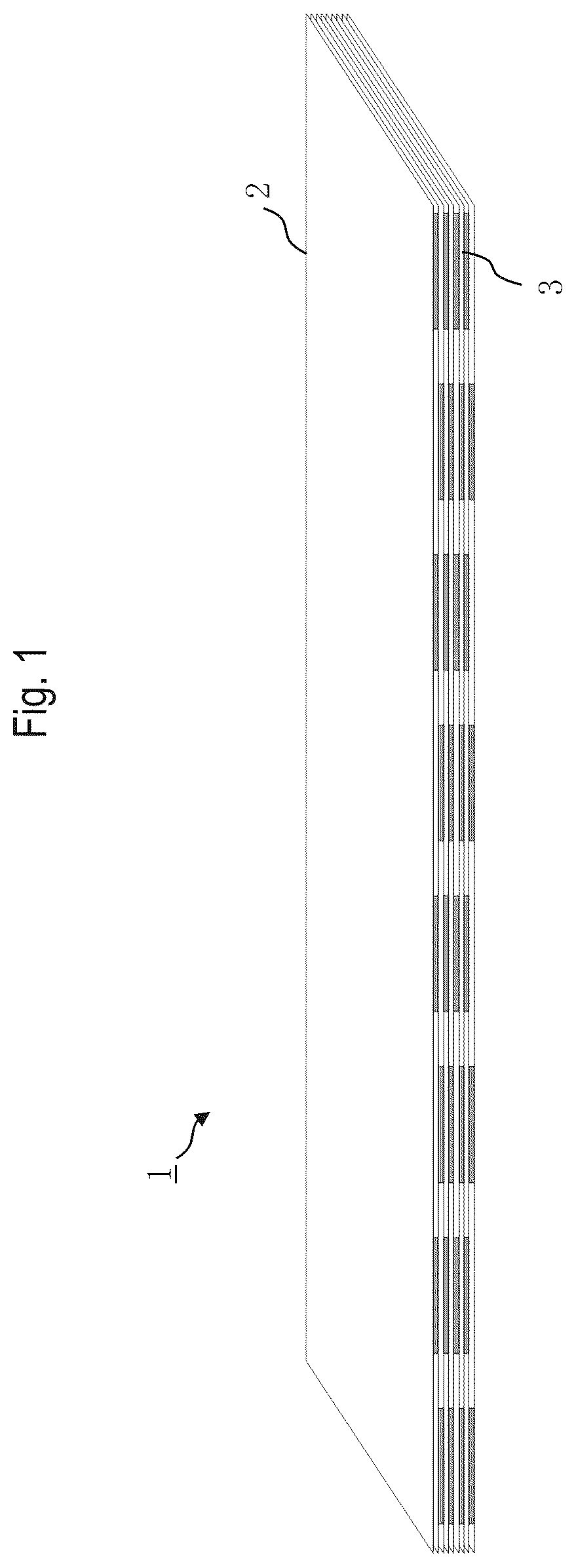 Patent US12496800 Figure 1 – Ribbon laminated body