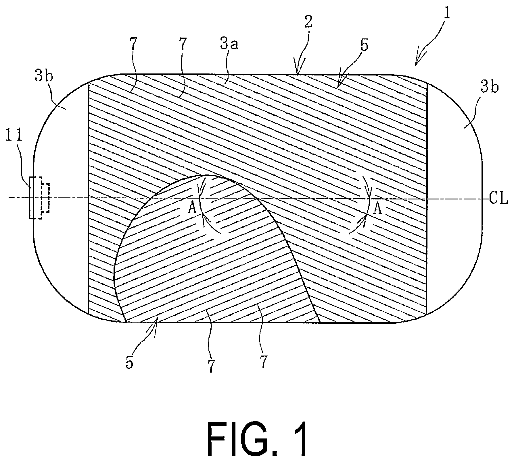 Patent US12496811 — Rubber product and method of producing same — Figure 1