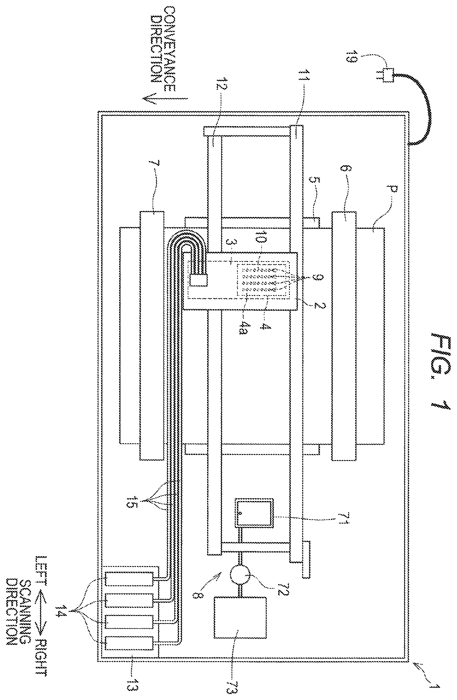 Patent US12496819 — Liquid ejection apparatus — Figure 1