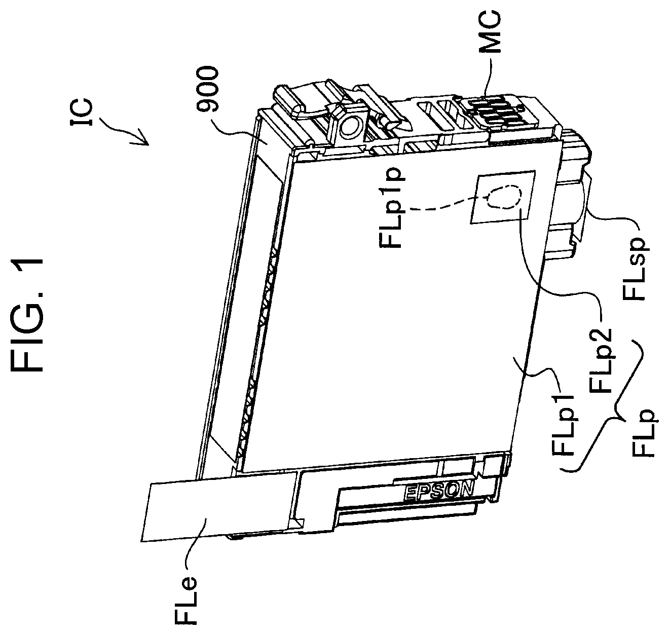 Patent US12496833 — Liquid storage container and method of recycling liquid storage container — Figure 1