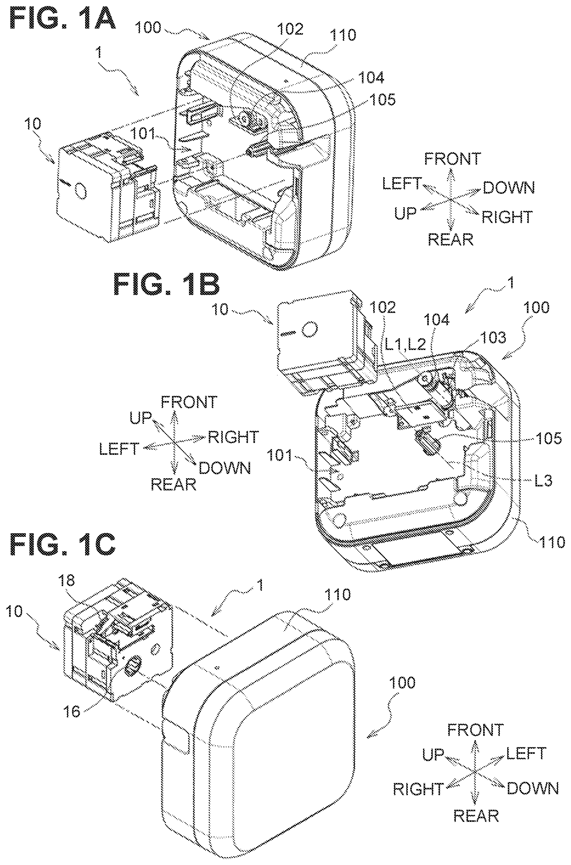 Patent US12496843 — Print cassette — Figure 1