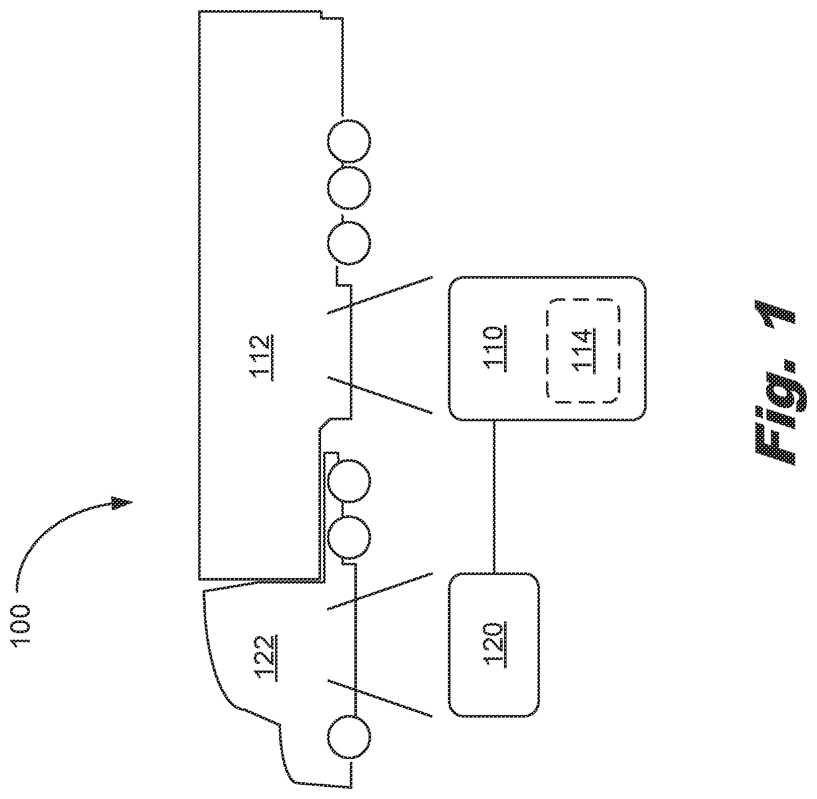 Patent US12496861 — Tractor-trailer communication system — Figure 1