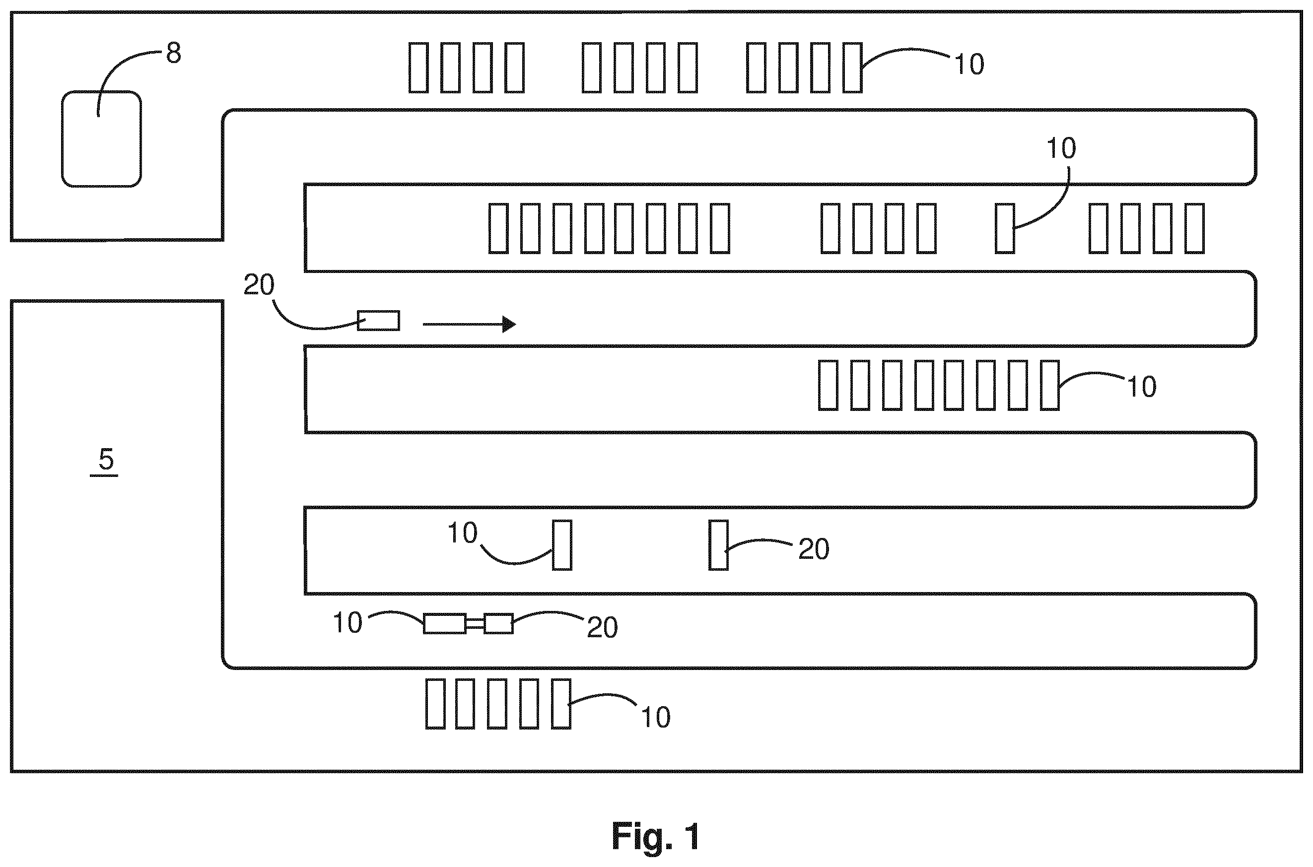 Patent US12496862 — Method and device for an assisted or automatic coupling of a trailer vehicle to a towing vehicle, towing vehicle, electronic processing unit, and computer program — Figure 1