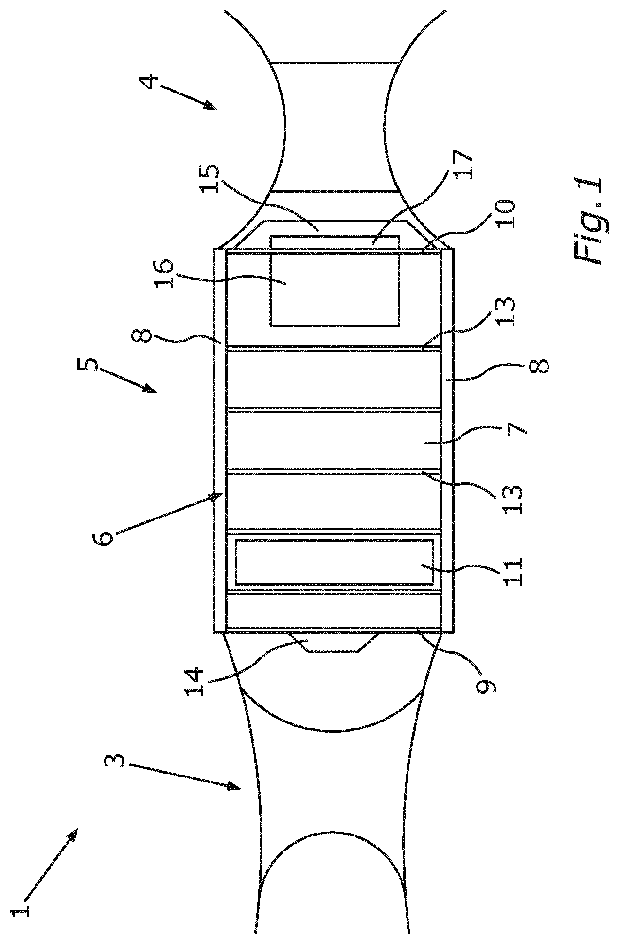 Patent US12496886 — Floor assembly for a motor vehicle, motor vehicle and method for producing a floor assembly — Figure 1