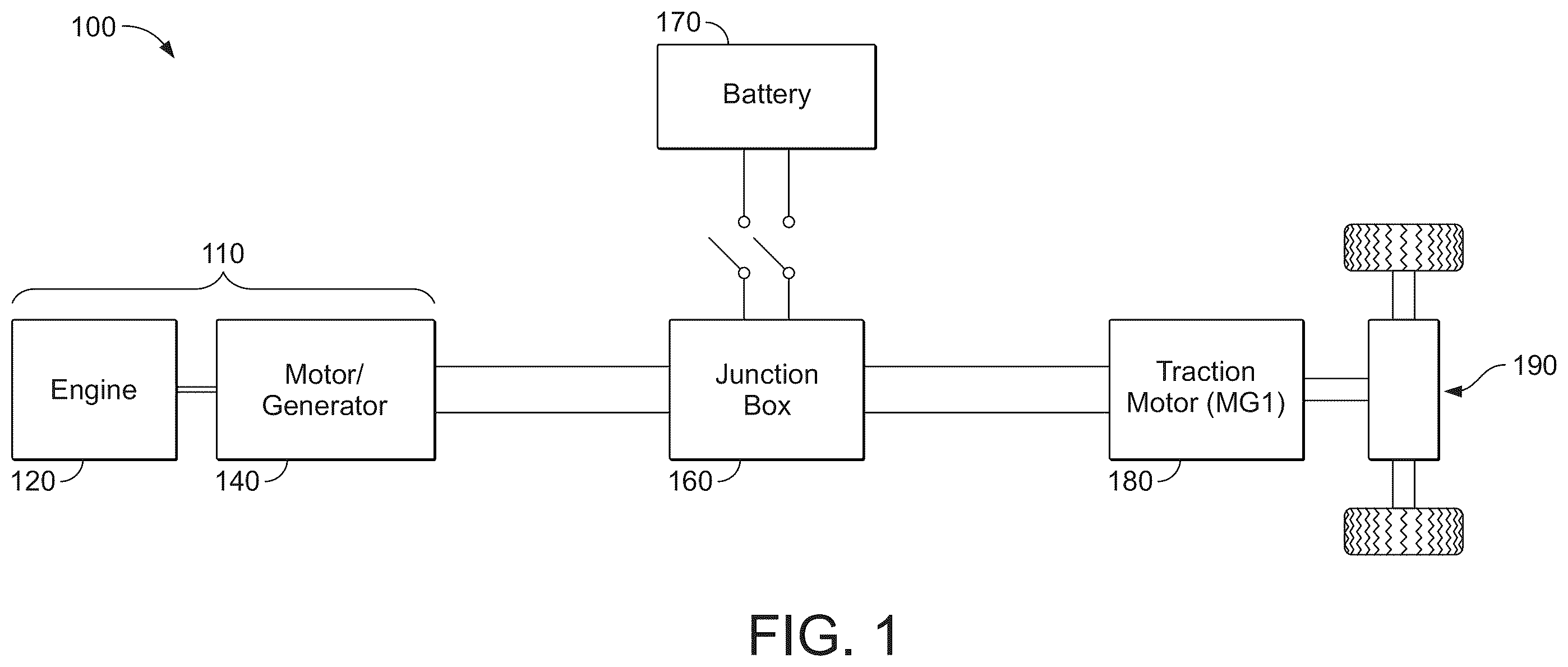 Patent US12496893 — Coupling arrangement for a generator set — Figure 1