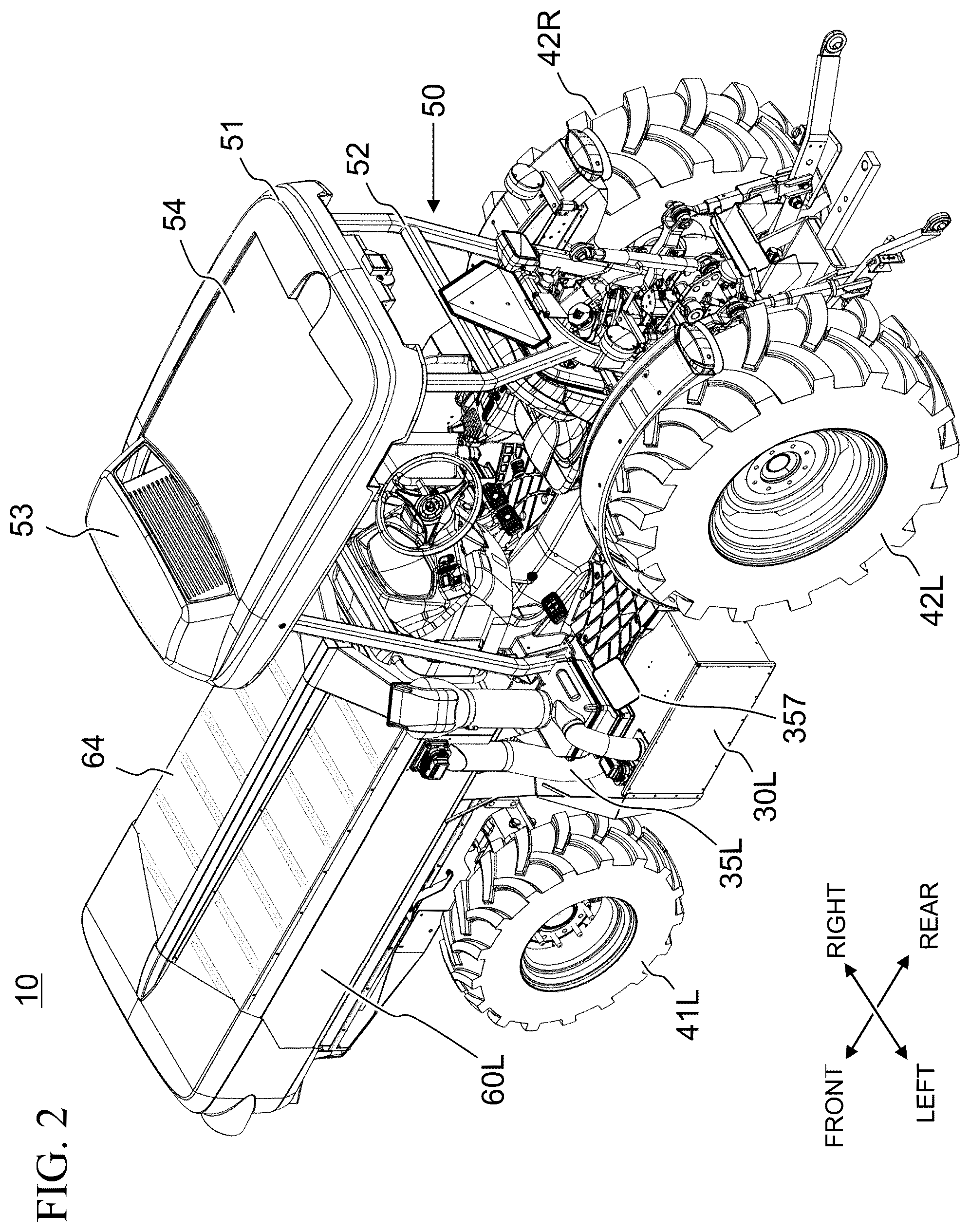 Patent US12496895 Figure 2 – Liquid cooling system for an electric vehicle