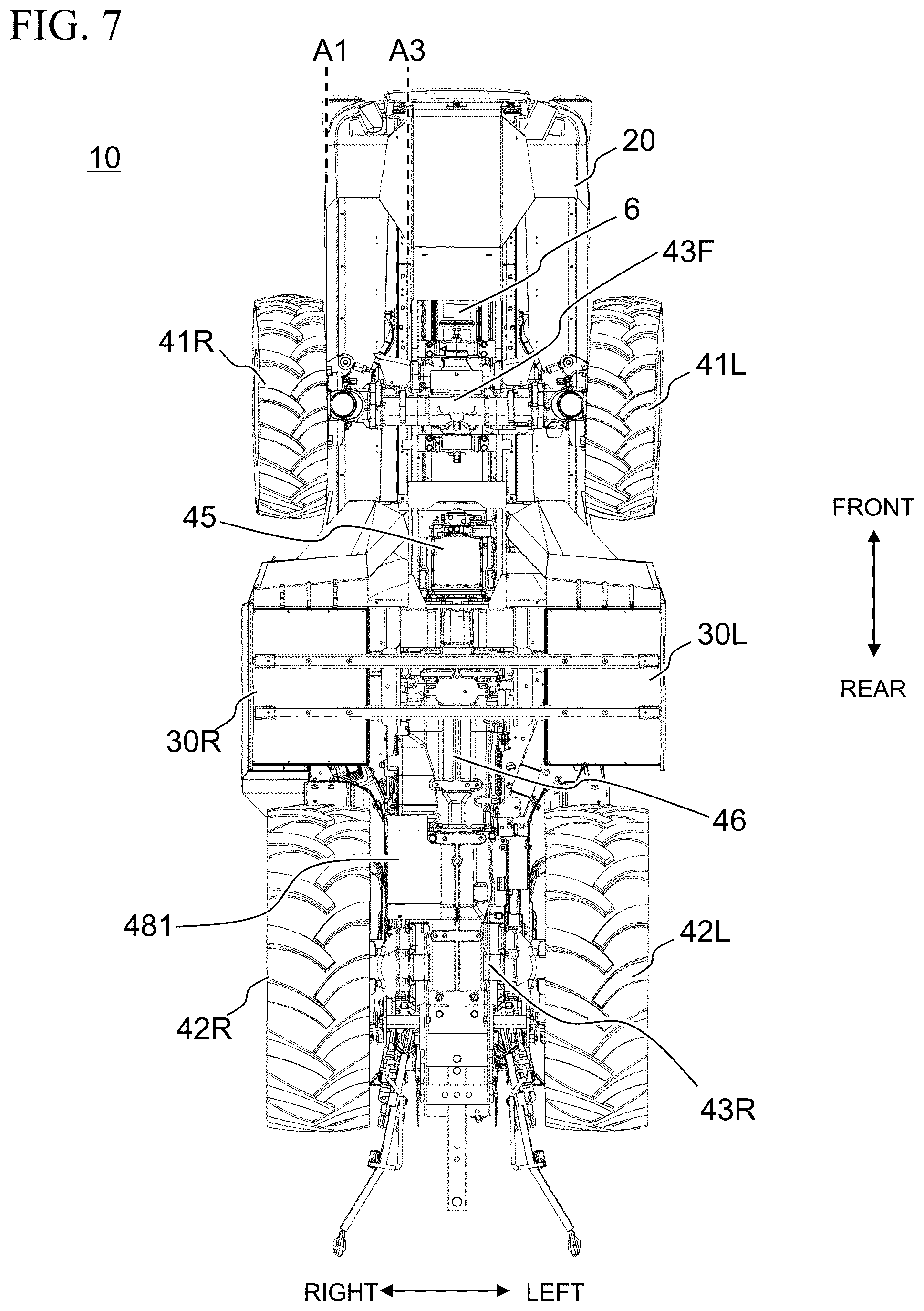 Patent US12496895 Figure 7 – Liquid cooling system for an electric vehicle