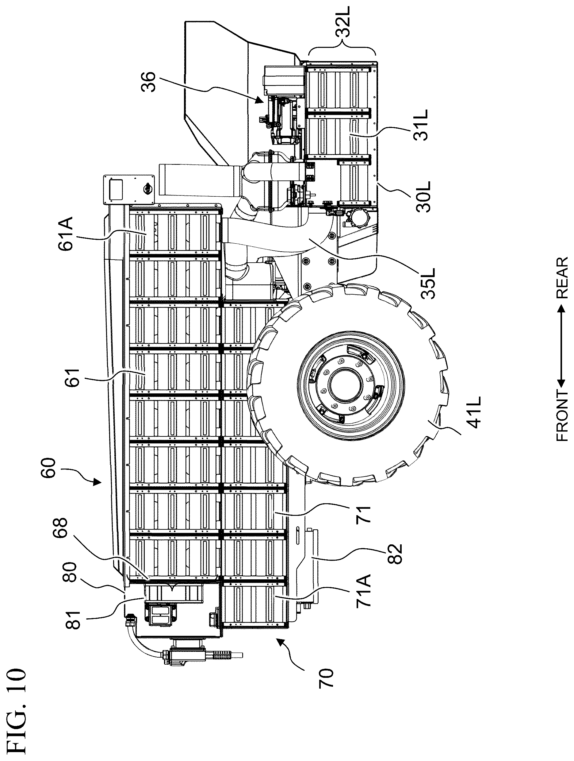Patent US12496896 Figure 10 – Liquid cooling system for an electric vehicle
