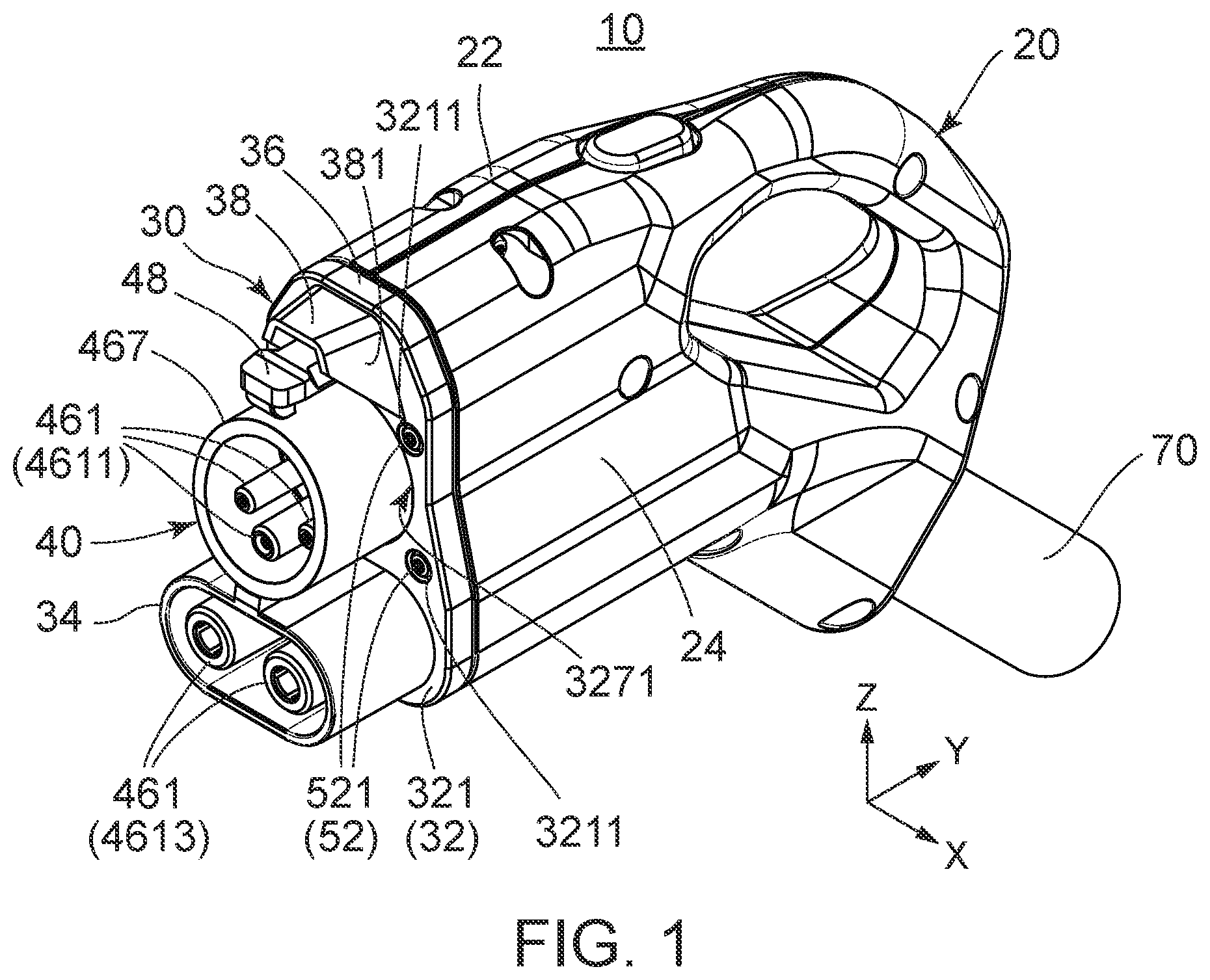 Patent US12496918 — Charging connector — Figure 1