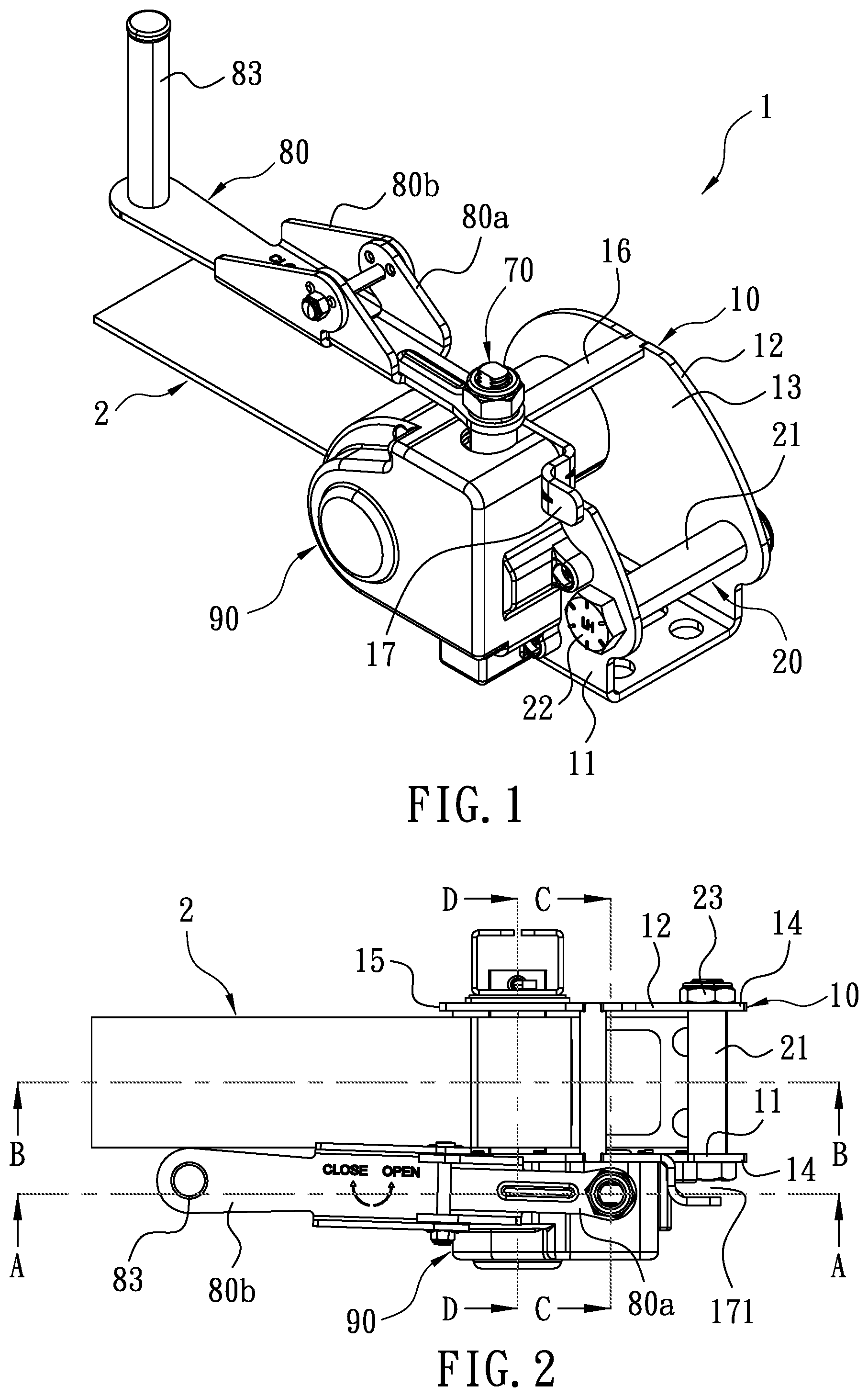 Patent US12496957 Figure 1 – Strap roller