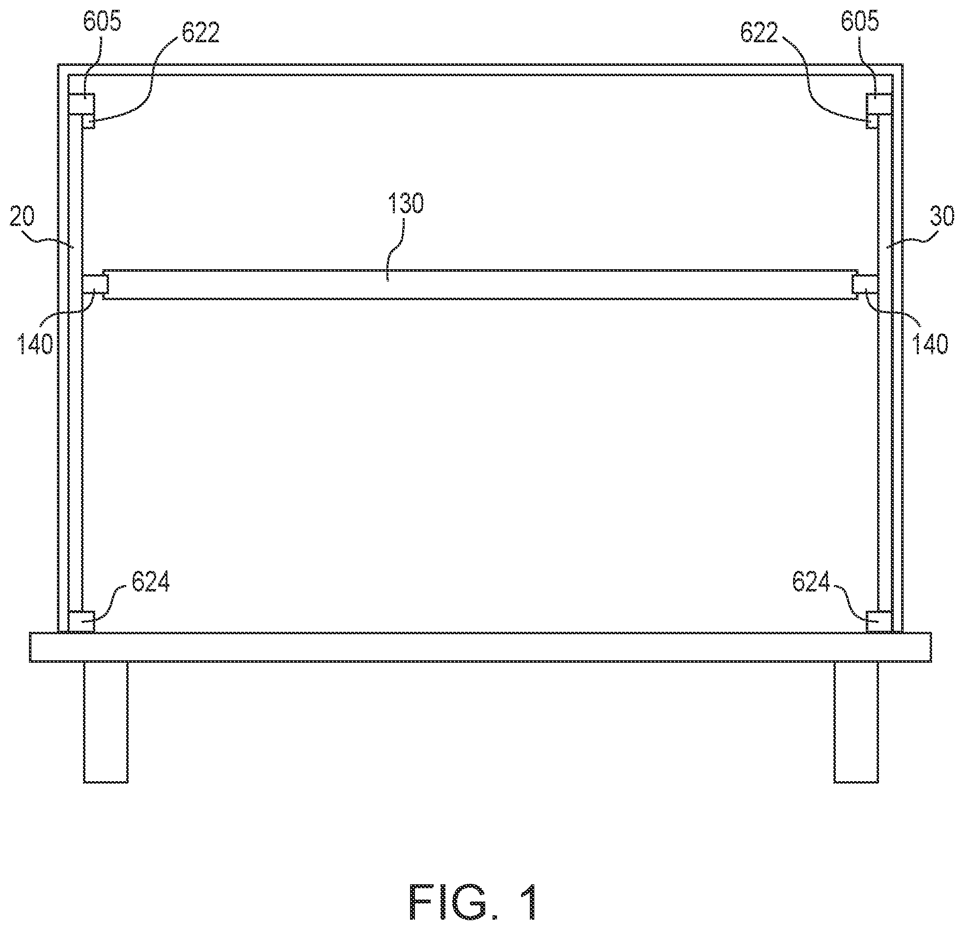 Patent US12496959 — Remotely adjustable captive beam system — Figure 1