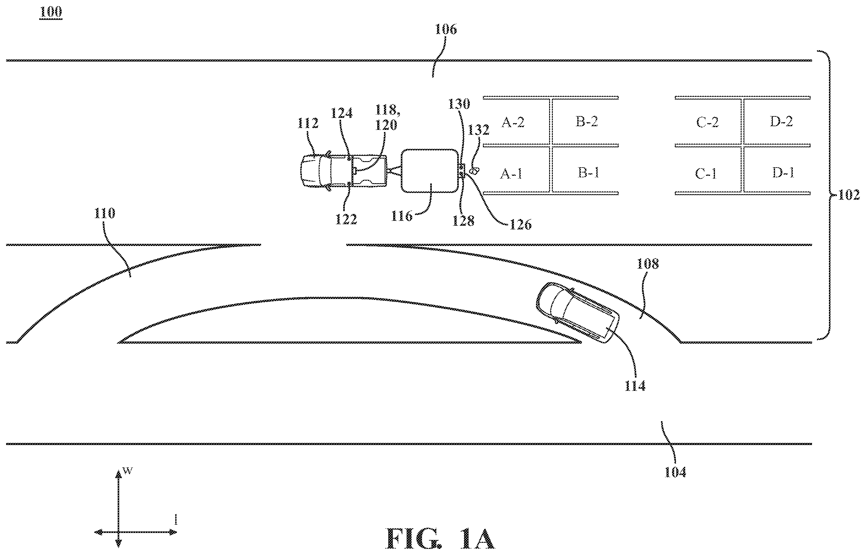 Patent US12496972 — Causing a plurality of representations of images, produced by a camera, to be presented on a plurality of displays disposed on a vehicle — Figure 1