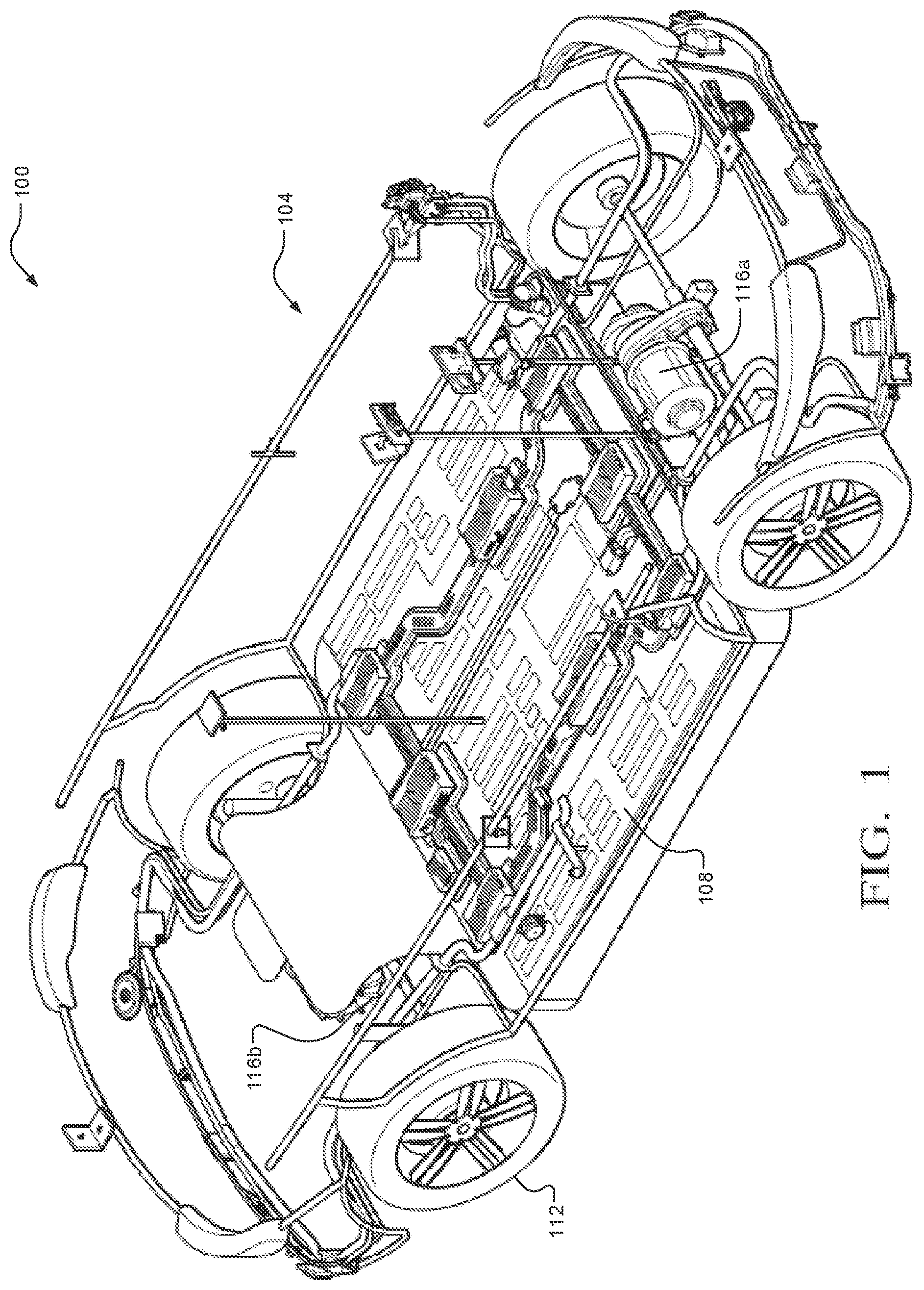 Patent US12496988 — Vehicle electrical interconnection system — Figure 1