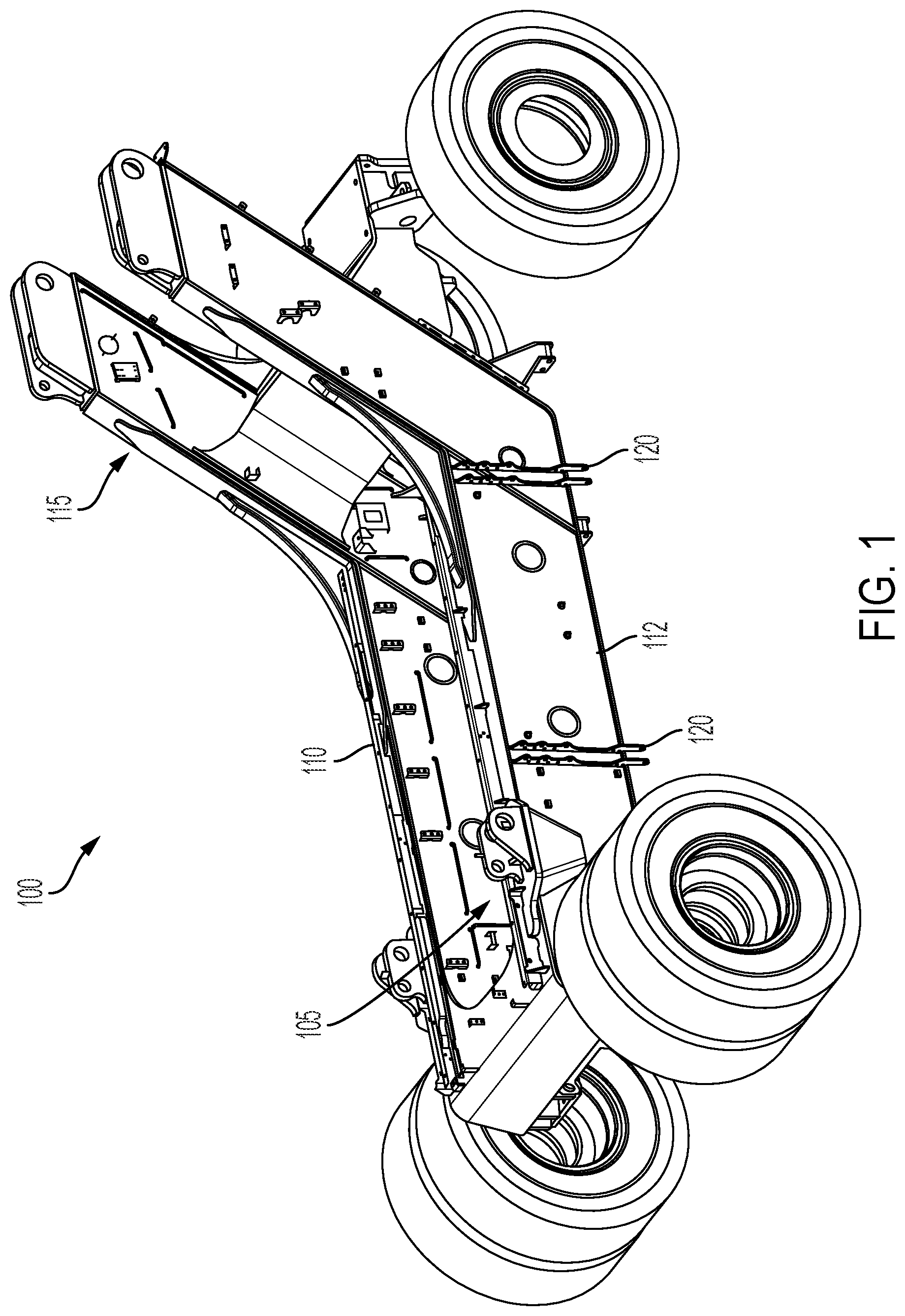 Patent US12496992 — Fuel cell and H 2 storage impact protection system for vehicles — Figure 1