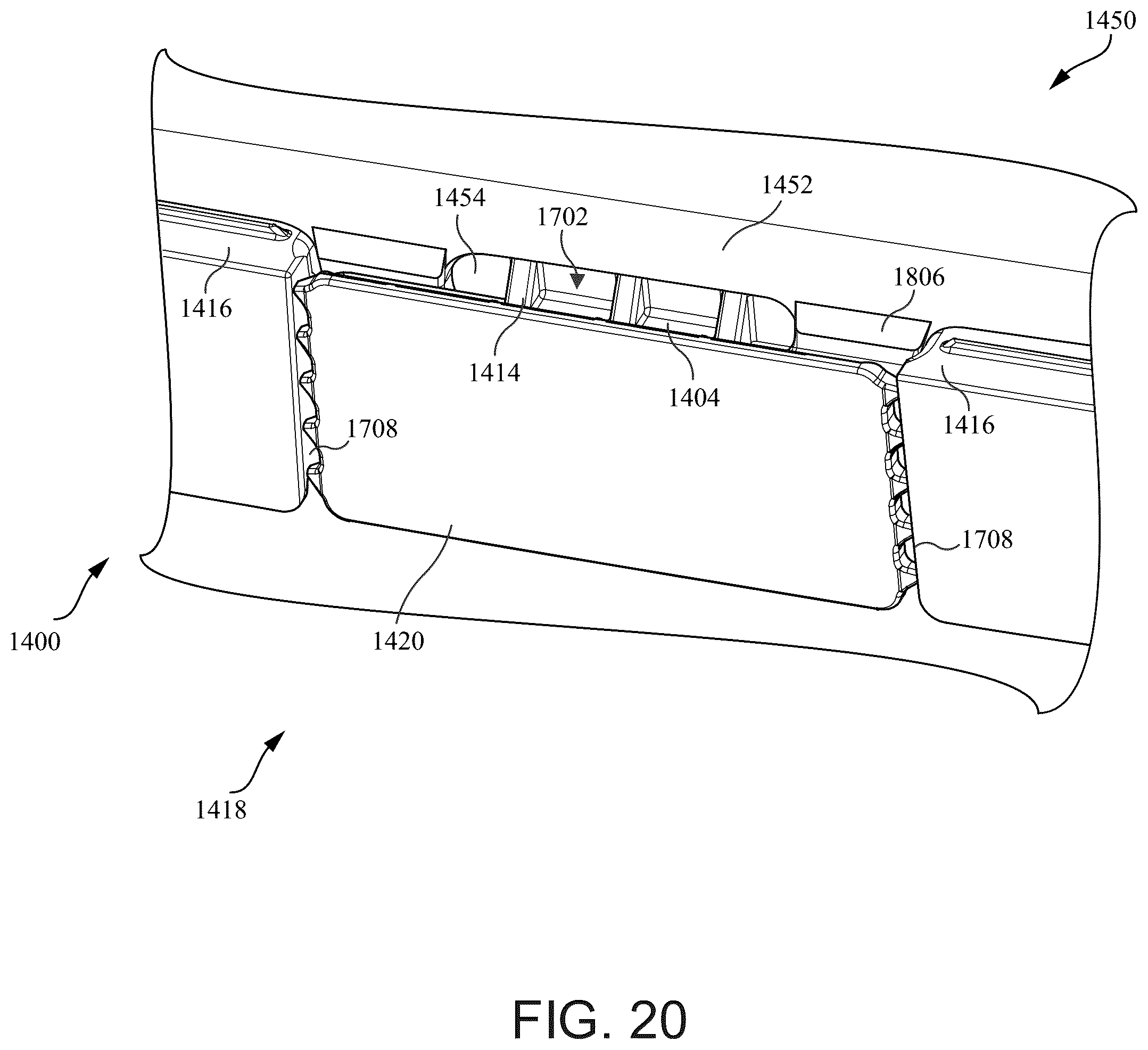 Patent US12497220 Figure 20 – Tamper evident tub