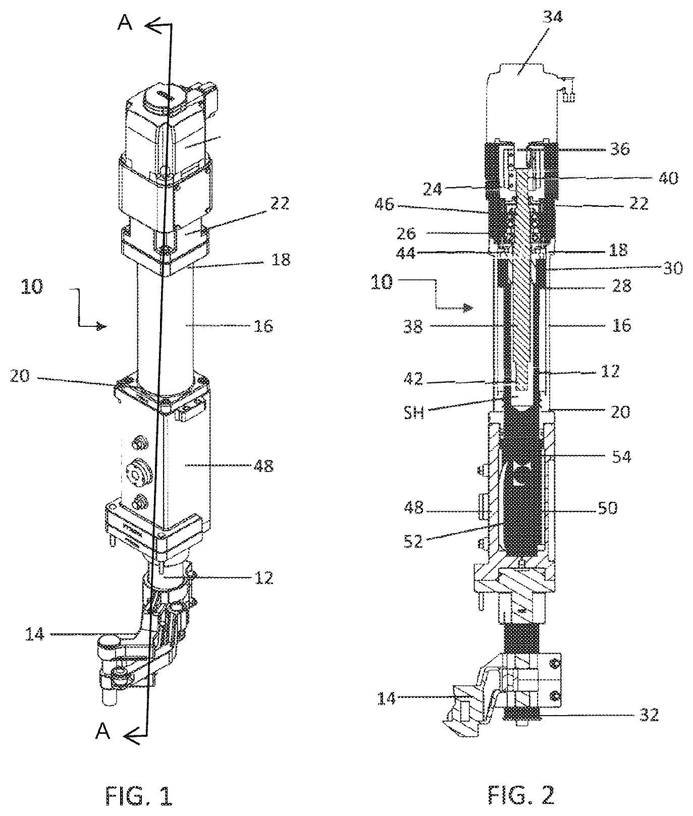 Patent US12497317 — Rotolinear mechanism for glassware forming machines — Figure 1