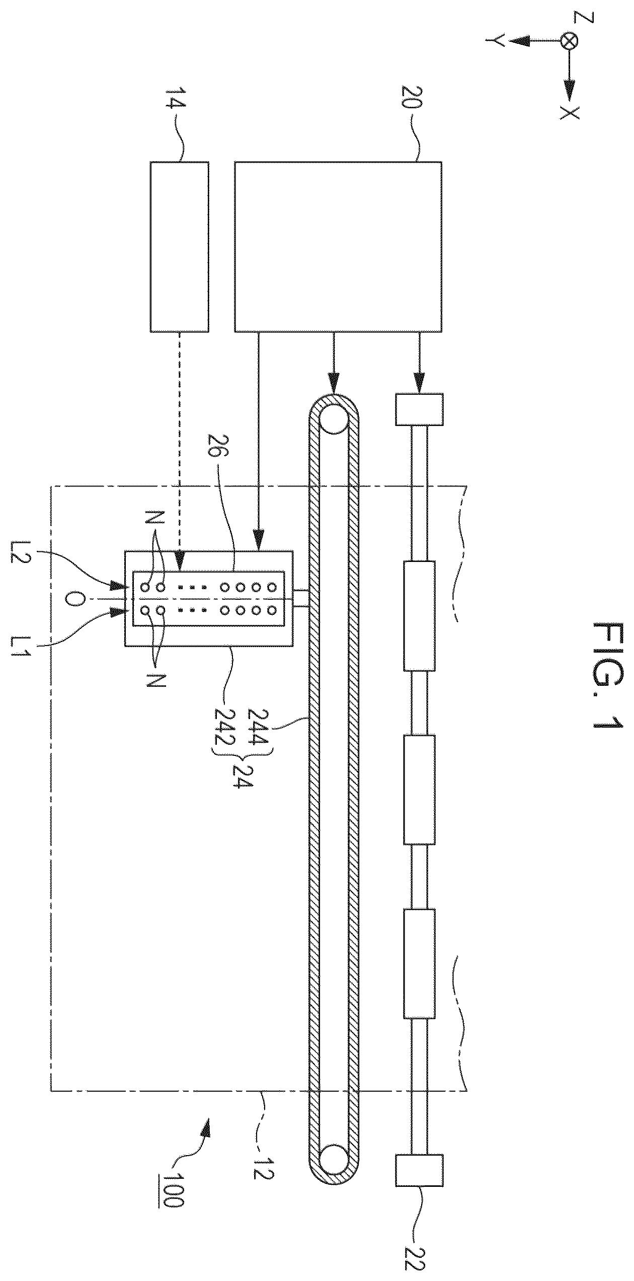 Patent US12497528 — Aqueous ink jet ink composition and recording method — Figure 1