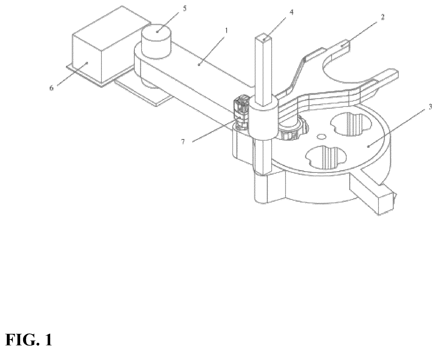 Patent US12497846 — Drilling tool changer device and a method for making the change — Figure 1