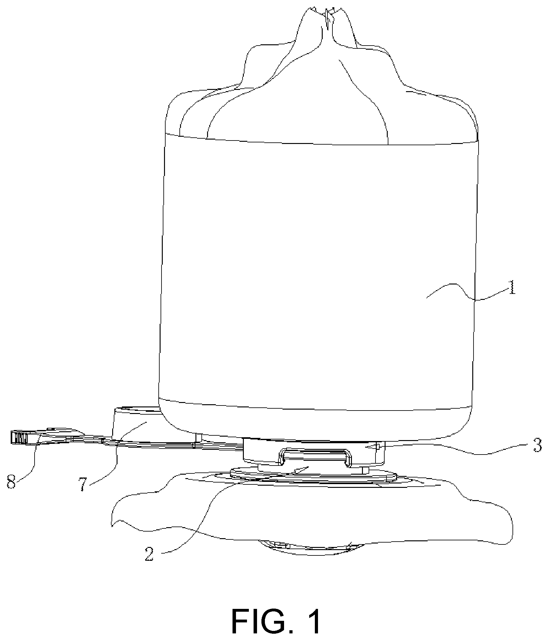 Patent US12504007 — Inflation apparatus — Figure 1