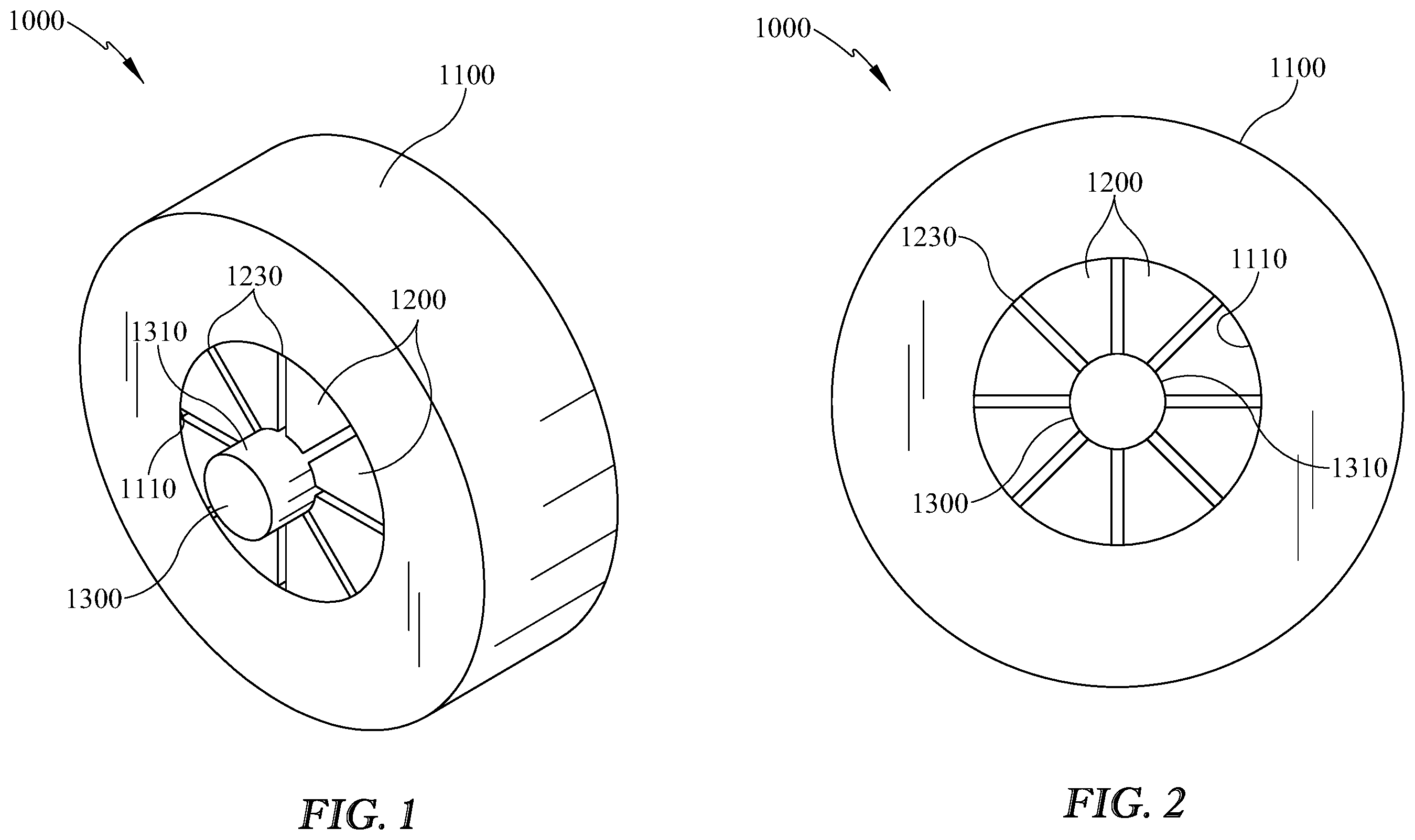 Patent US12504030 — System for securing objects having different coefficients of thermal expansion — Figure 1