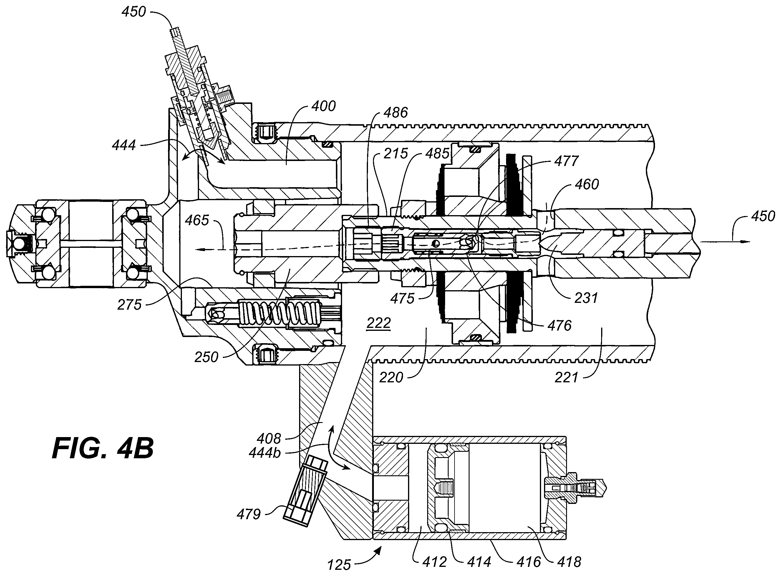 Patent US12504053 Figure 8 – Position sensitive suspension damping with an active valve
