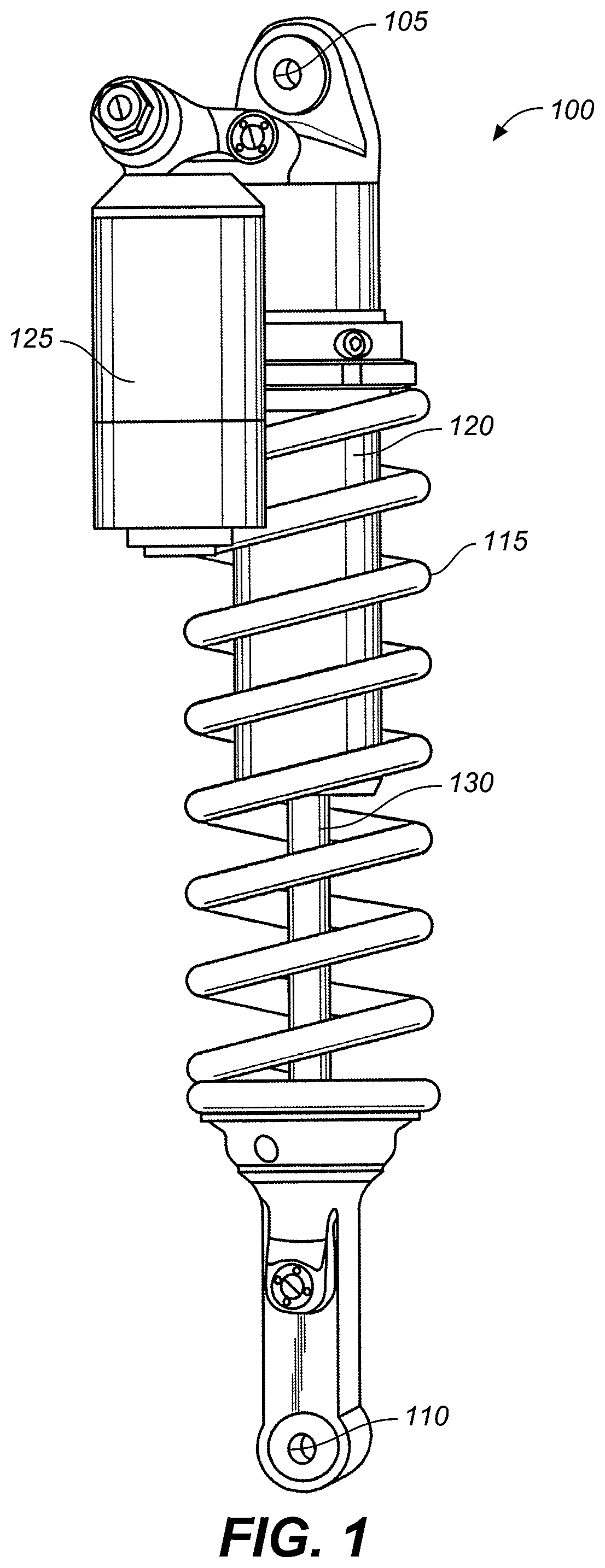 Patent US12504054 Figure 1 – Position sensitive suspension damping with an active valve