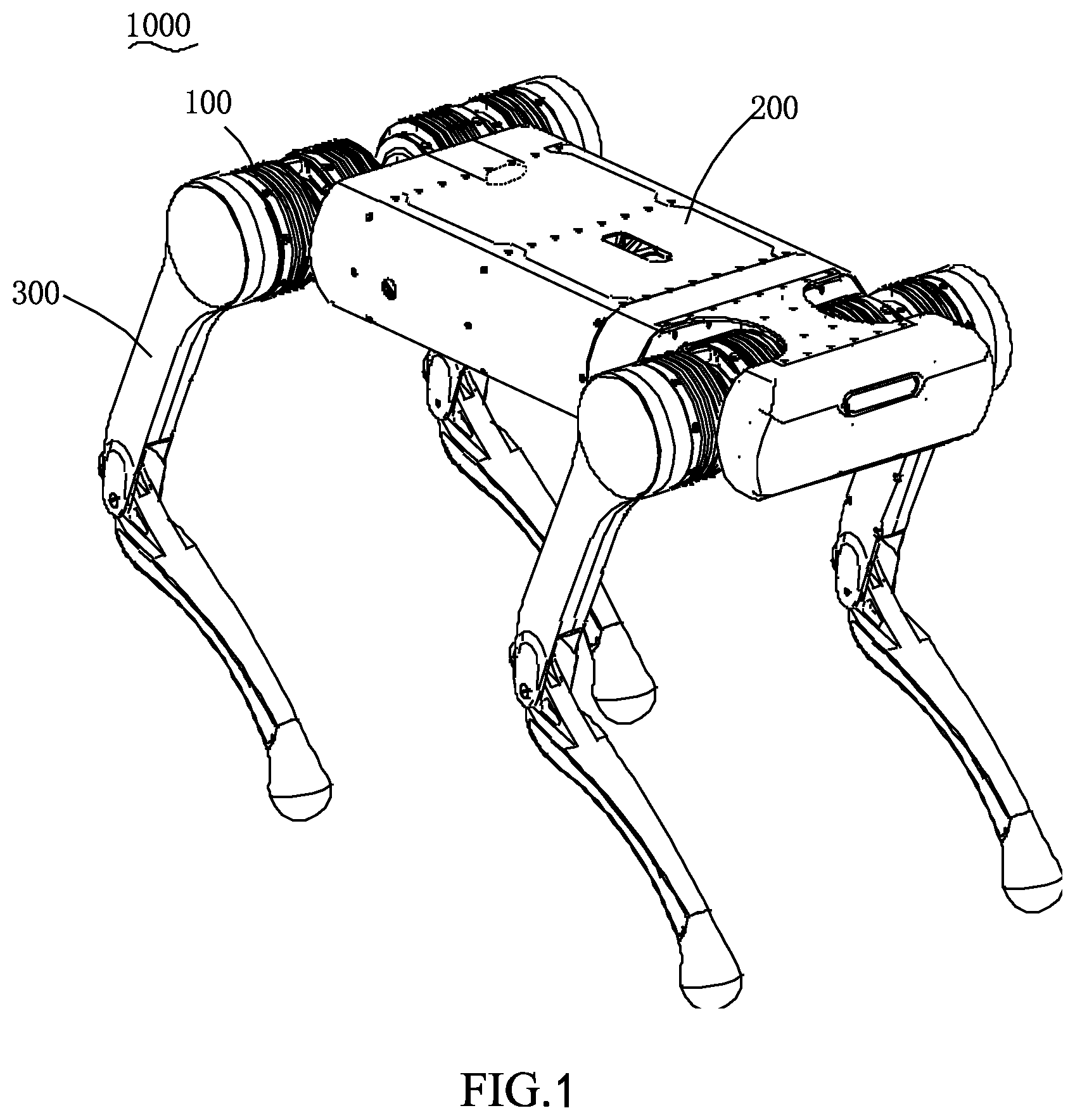 Patent US12504061 — Electric drive module and electric drive equipment for reducing vibration — Figure 1