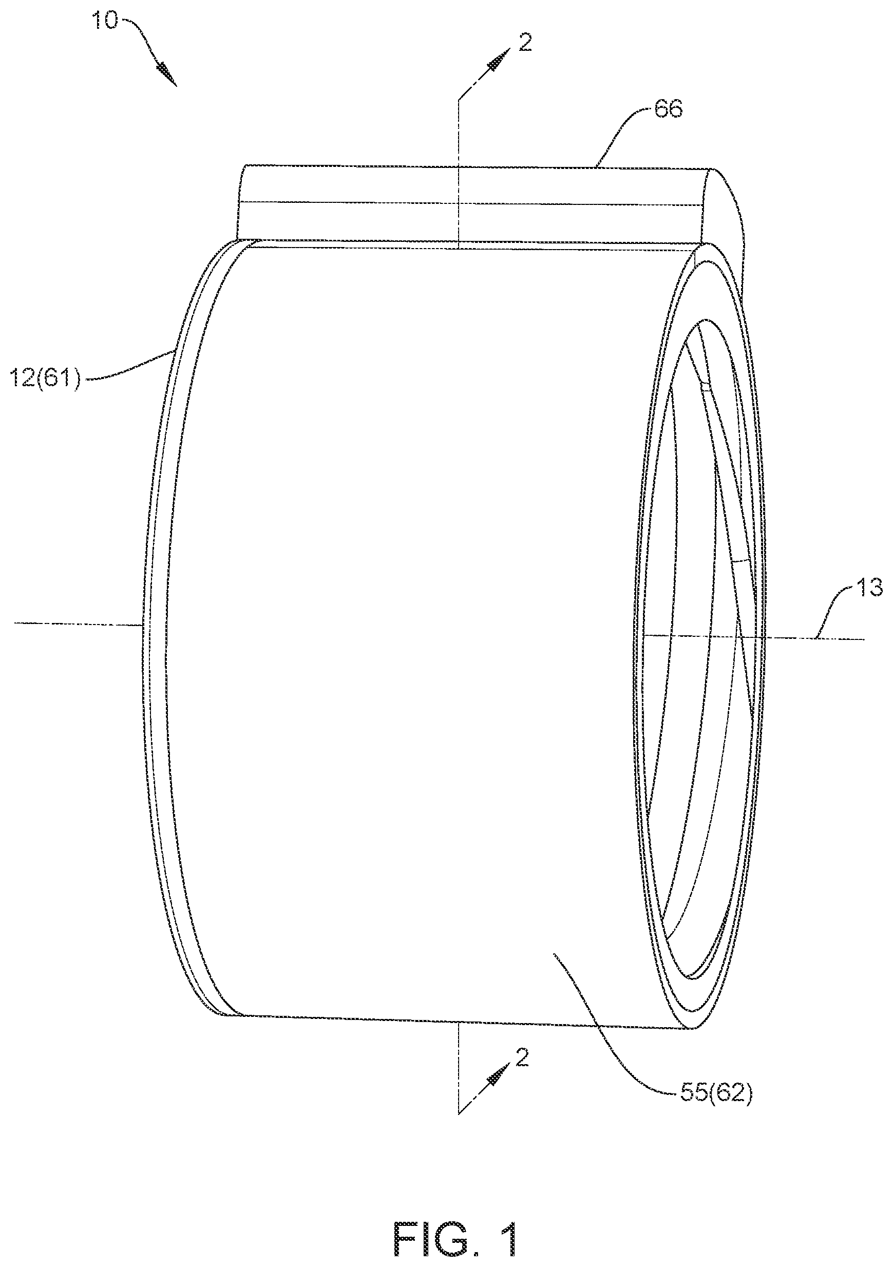 Patent US12504076 — Wiper seal for a ball screw actuator — Figure 1