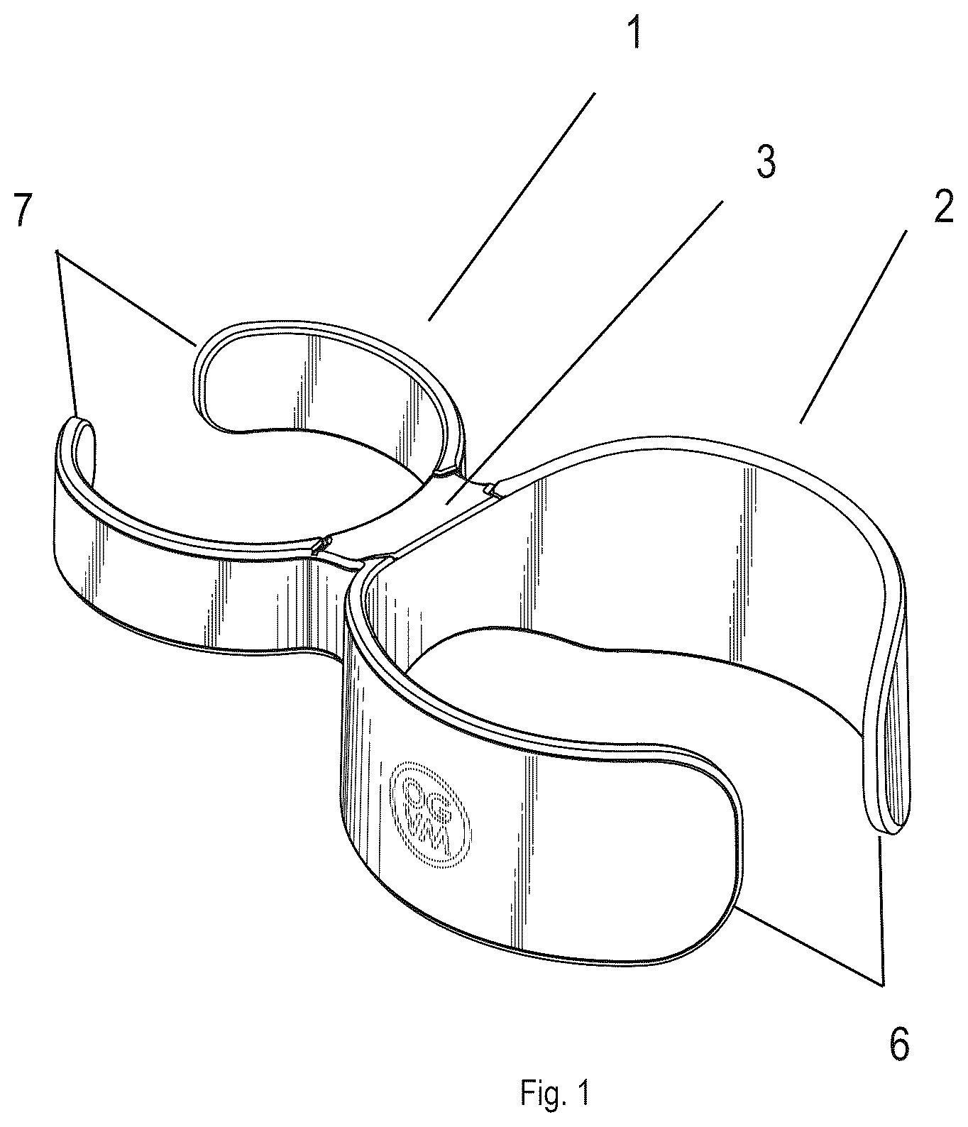 Patent US12504118 — Soap swivel caddy — Figure 1