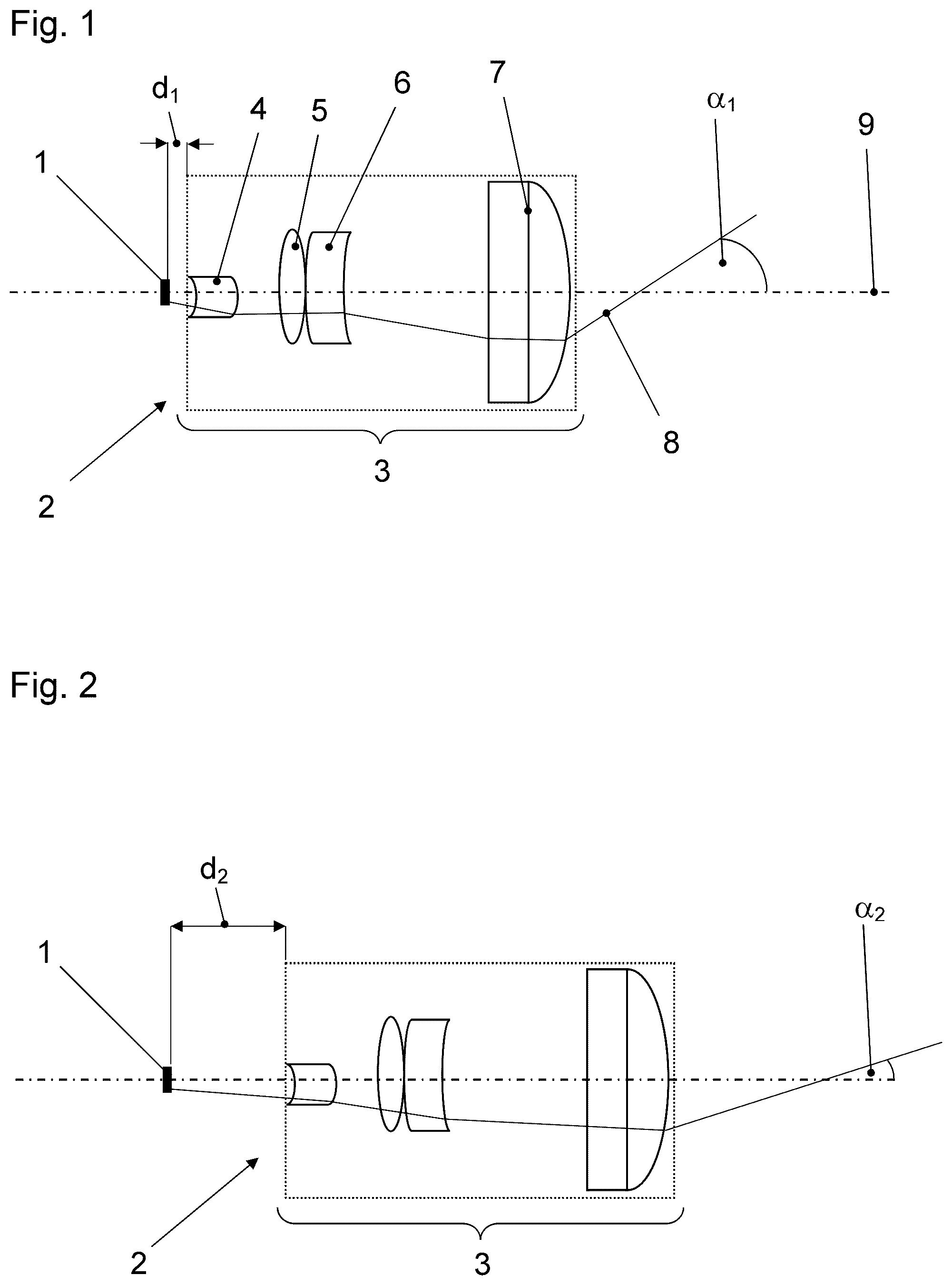 Patent US12504141 — Lighting device for a motor vehicle, in particular a high-definition headlamp — Figure 1