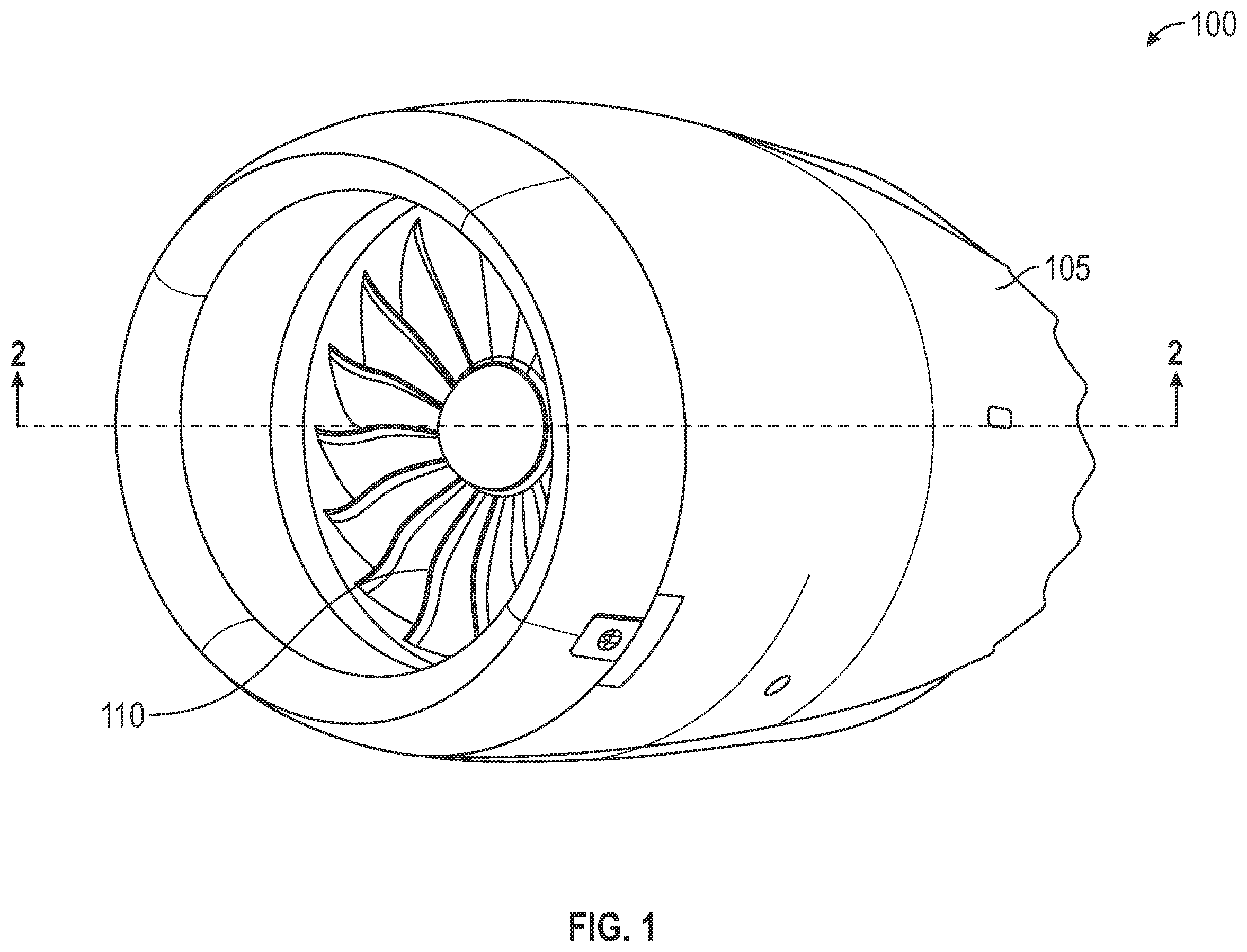Patent US12504168 — Cowl damper for combustor — Figure 1