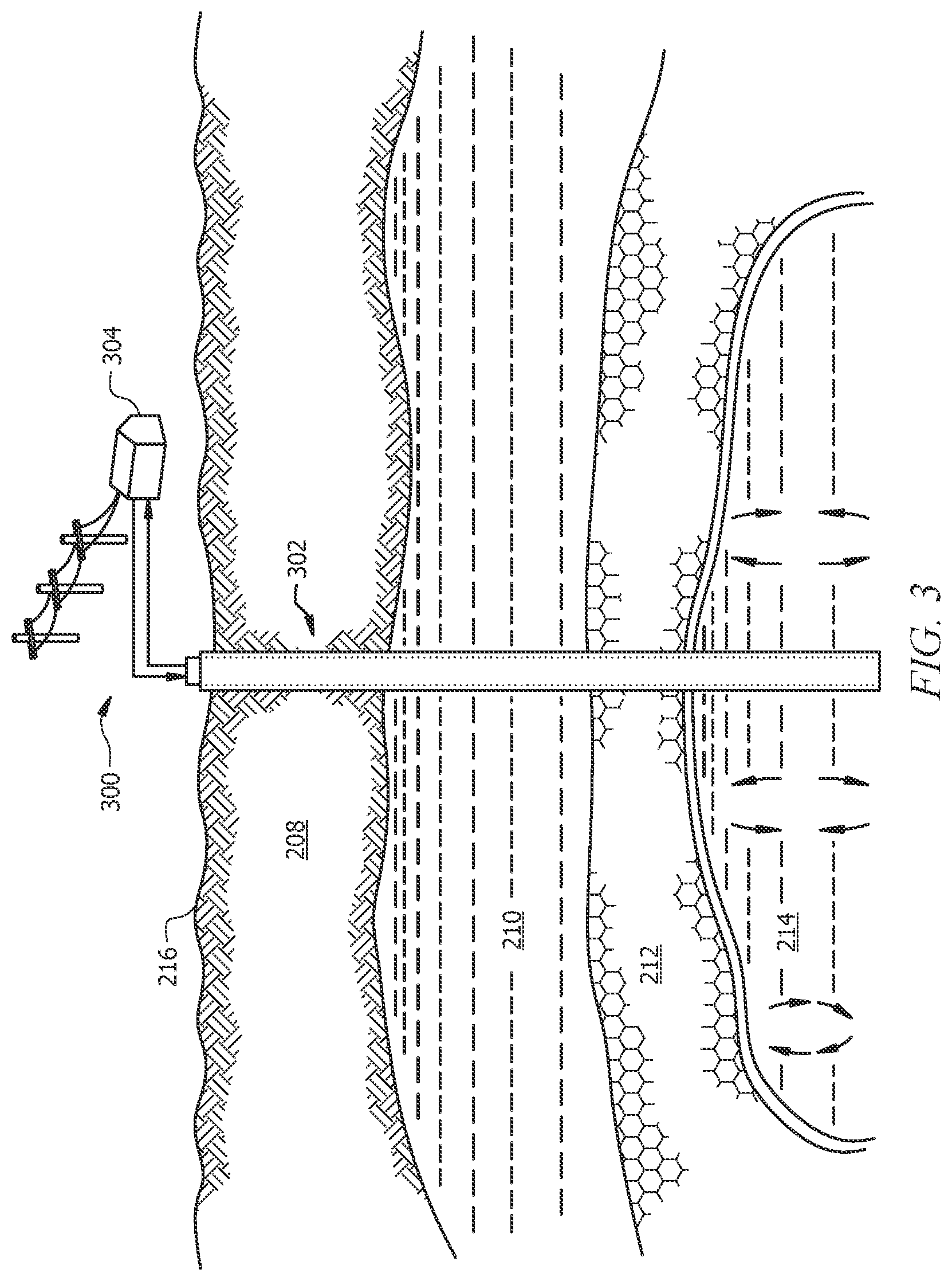 Patent US12504204 Figure 3 – Partially cased wellbore in magma reservoir
