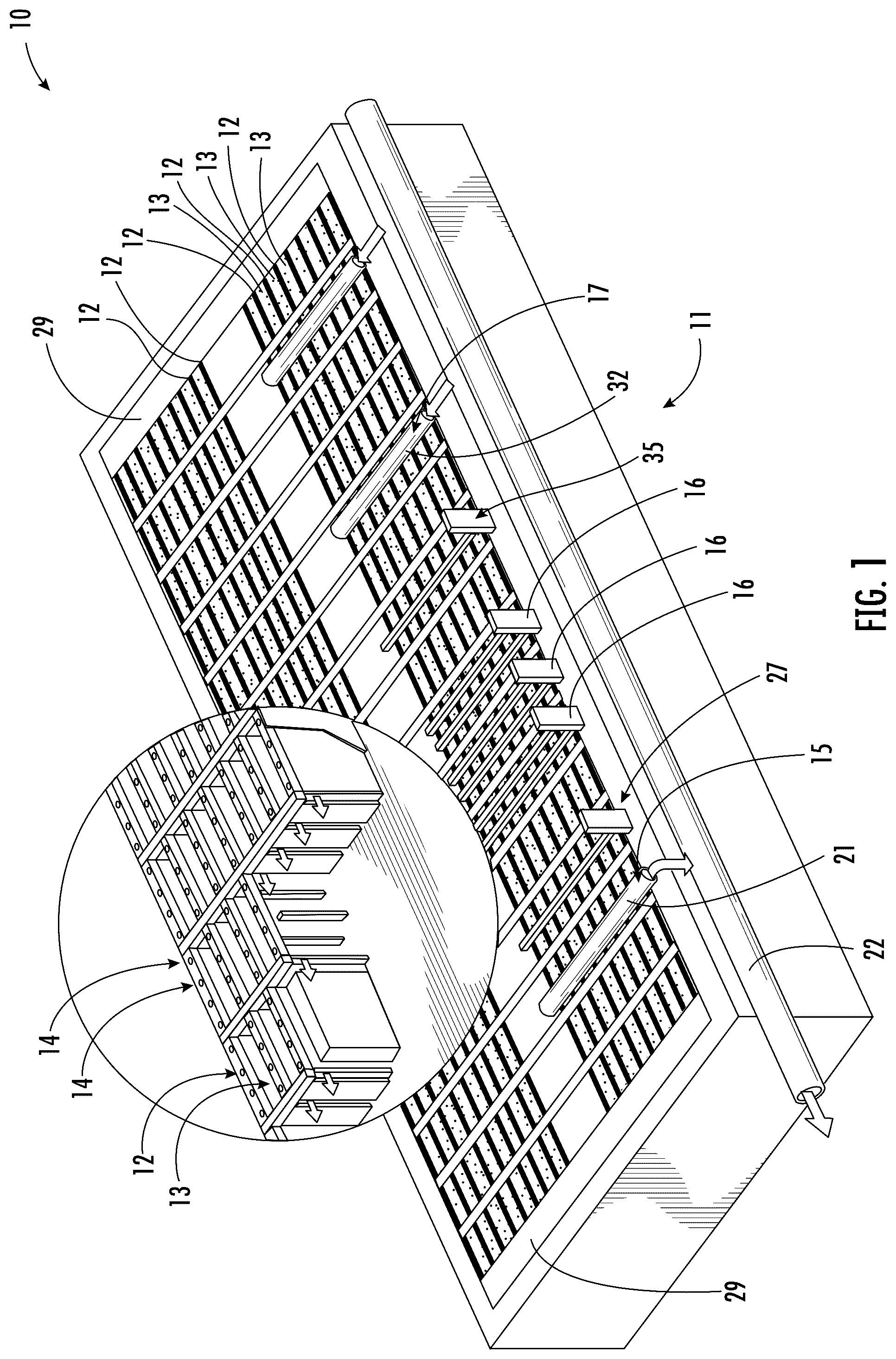 Patent US12504232 Figure 1 – Furnace and method for operating a furnace
