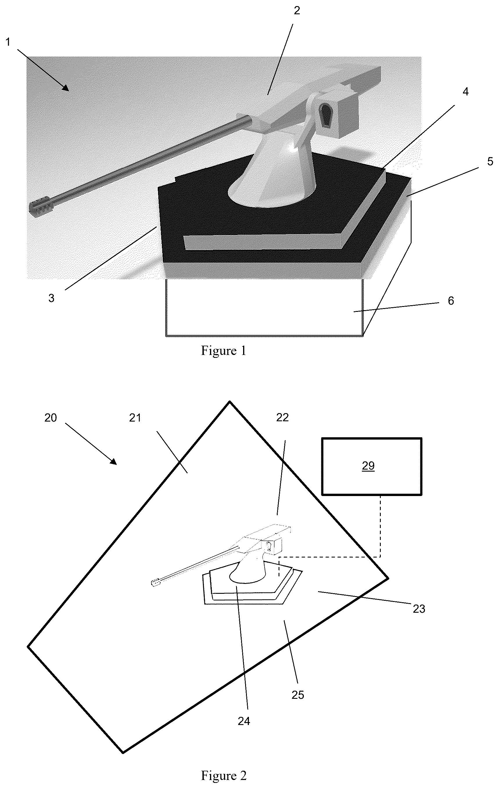 Patent US12504249 Figure 1 – Gun mount