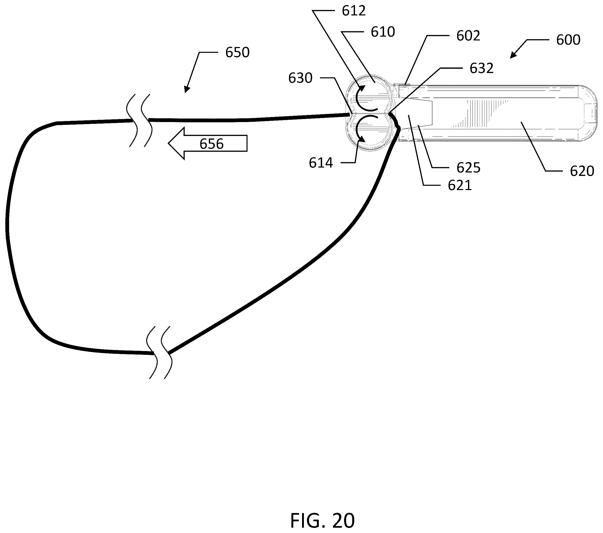 Patent US12504250 Figure 20 – String shooting device