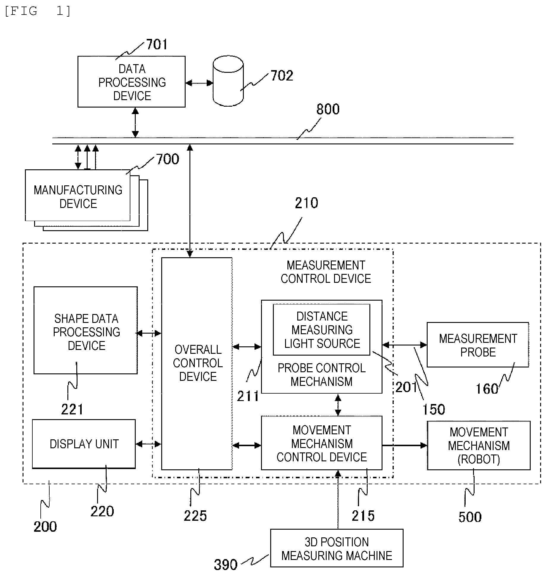 Patent US12504276 Figure 1 – Shape measuring and vibration detection