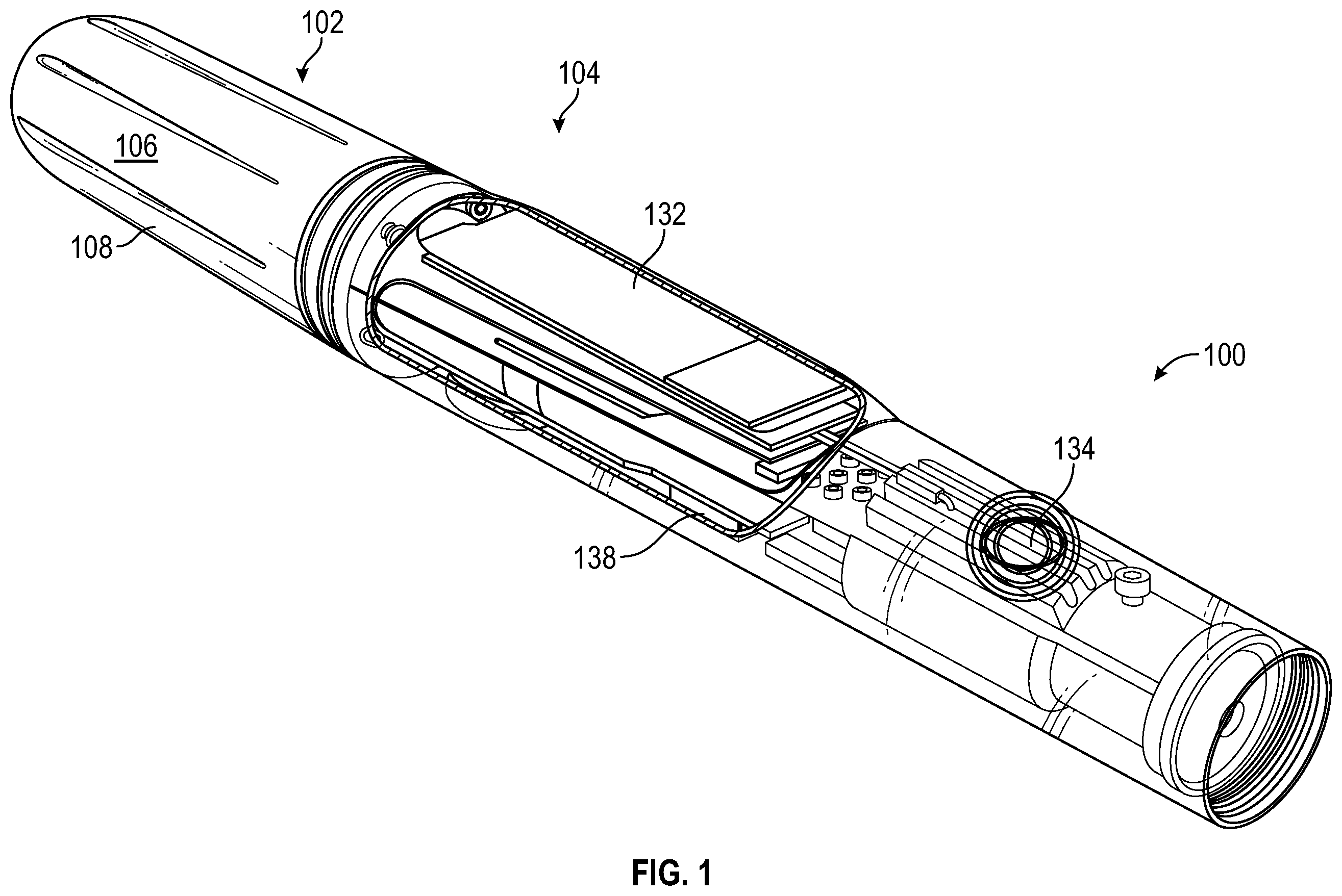 Patent US12504300 — Devices with hall effect user interface control — Figure 1