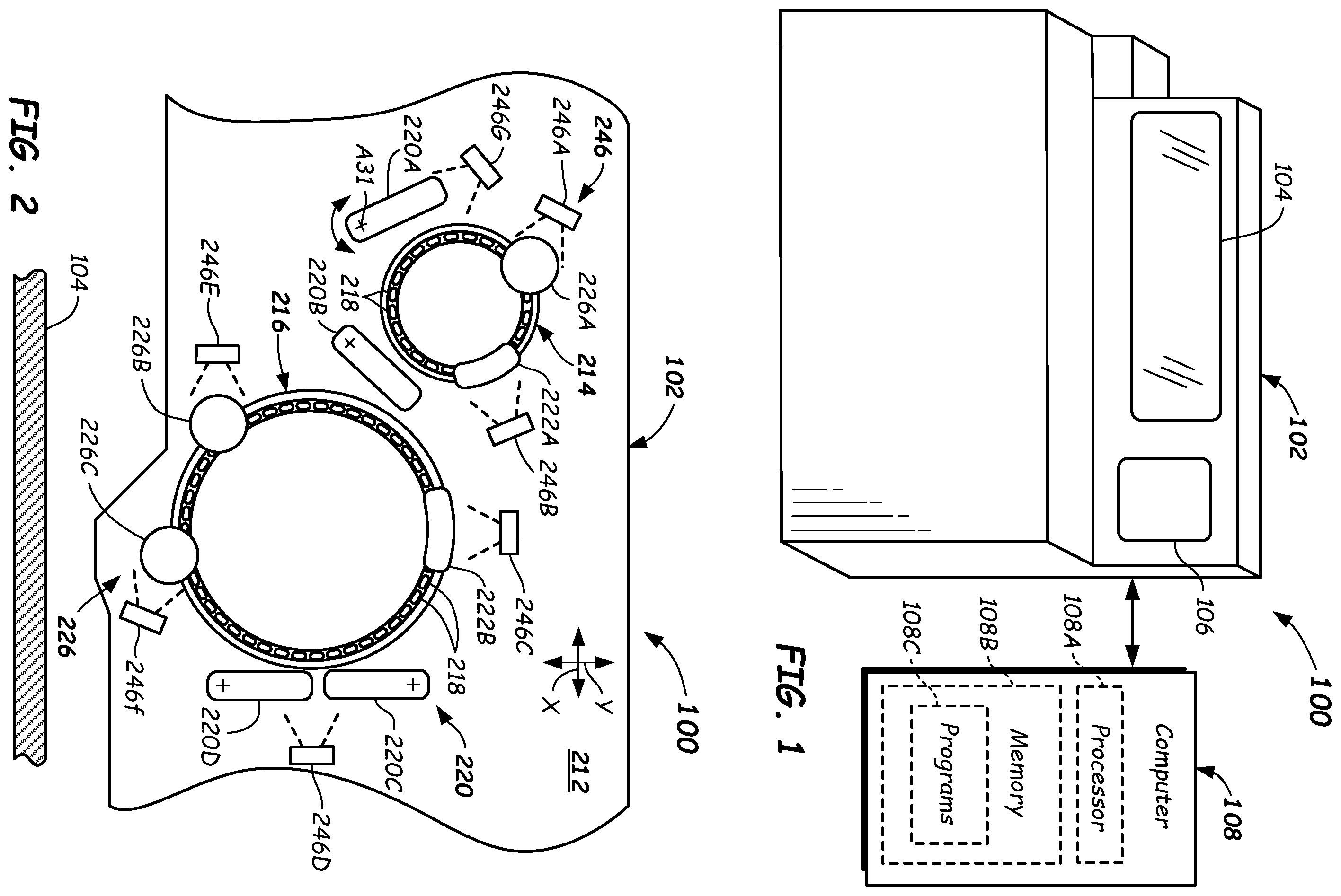 Patent US12504366 Figure 1 – Diagnostic instruments having multiple illumination sources and methods thereof