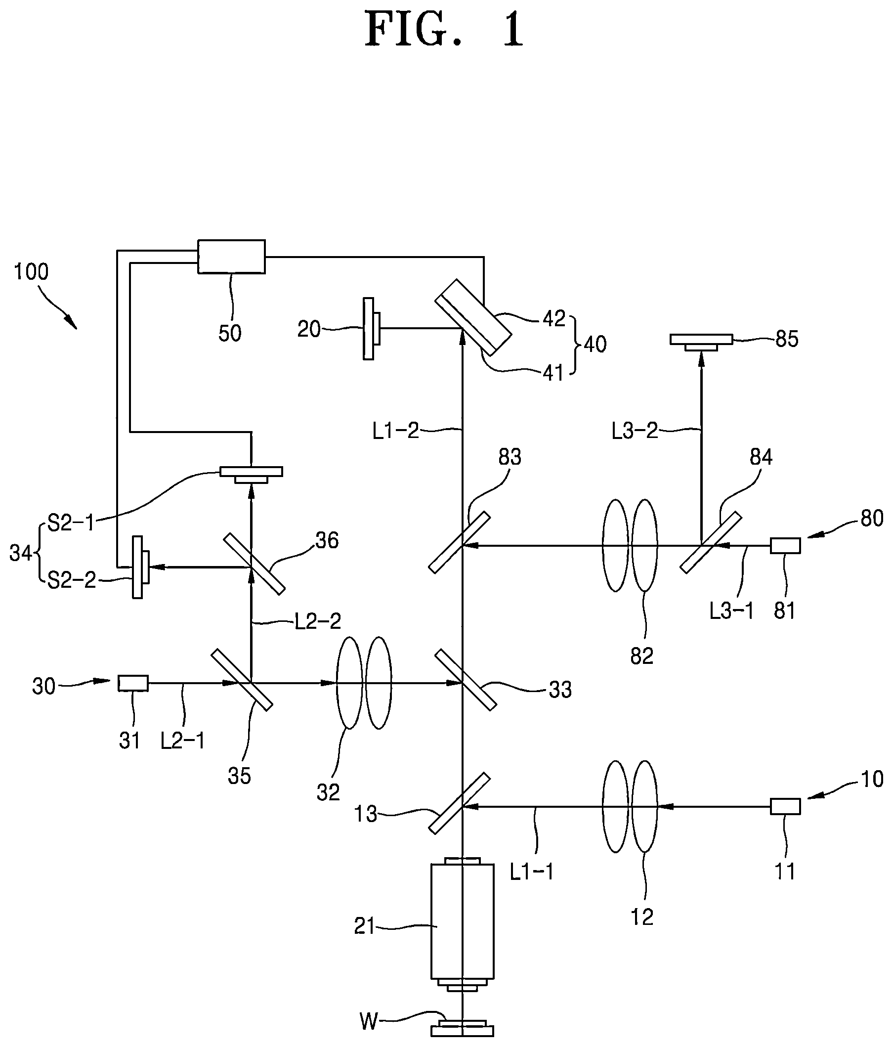 Patent US12504383 — Substrate test apparatus and method — Figure 1