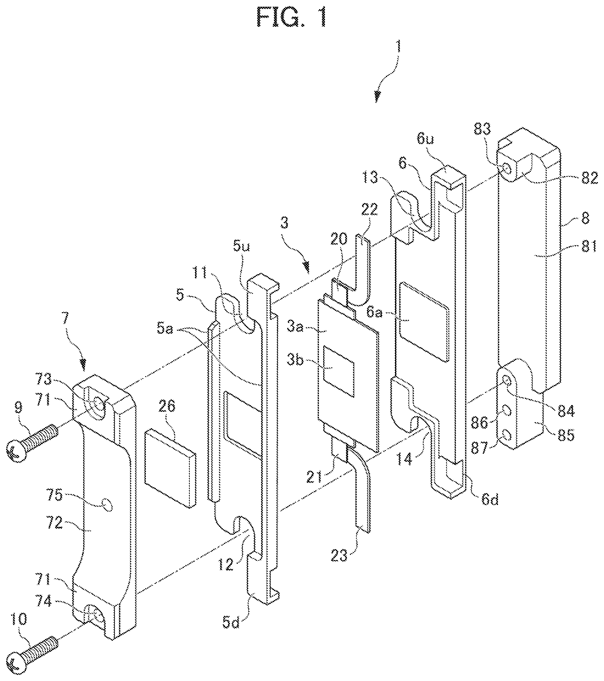 Patent US12504388 Figure 1 – Cell assembly for electrode structural observation