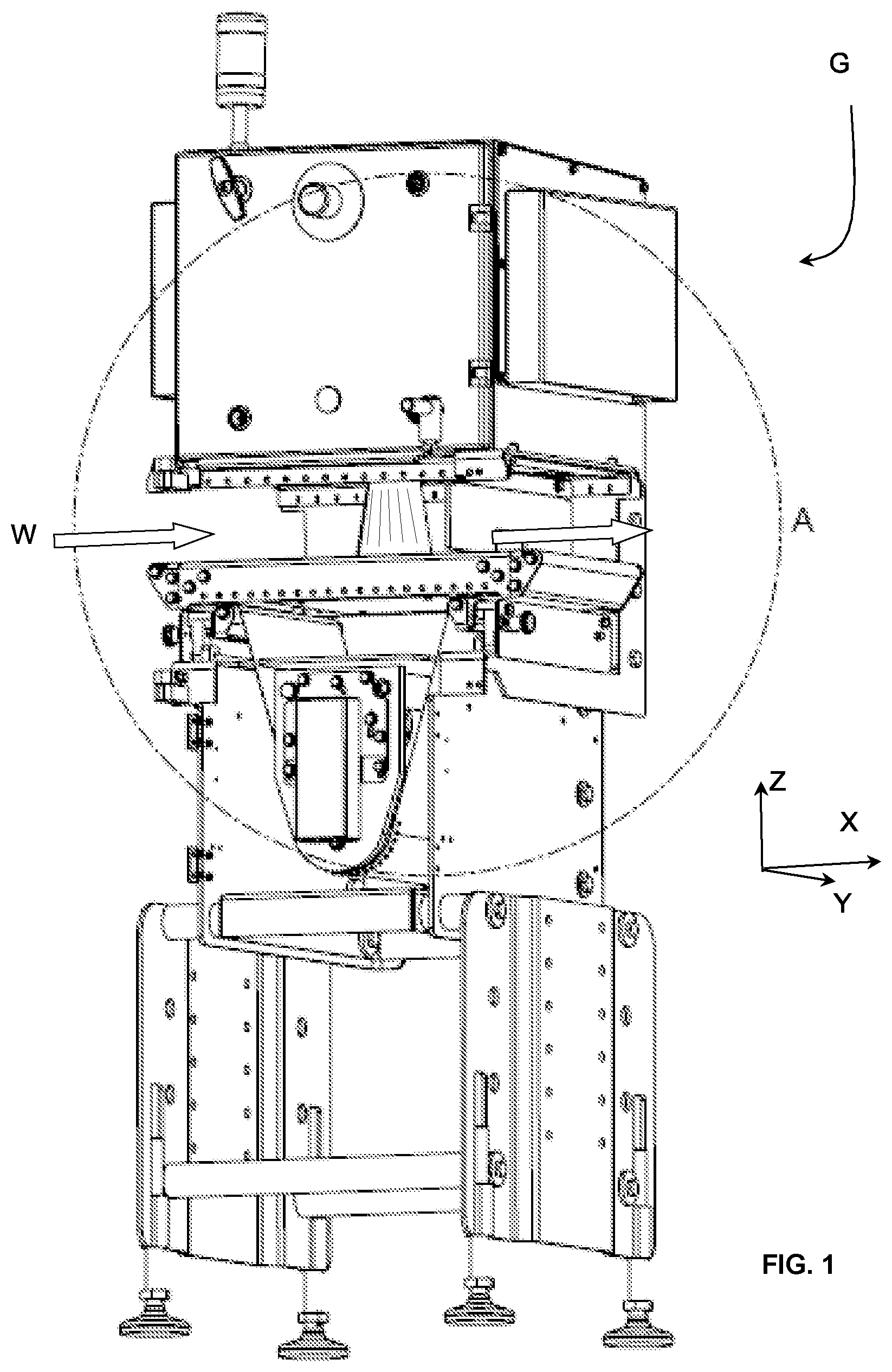 Patent US12504390 — Holder for and x-ray protection element — Figure 1