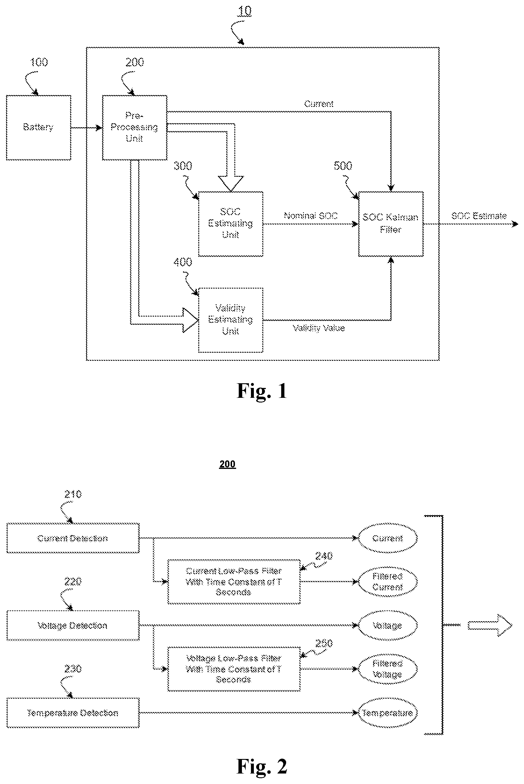 Patent US12504478 Figure 1 – Apparatus and method for battery SOC estimation