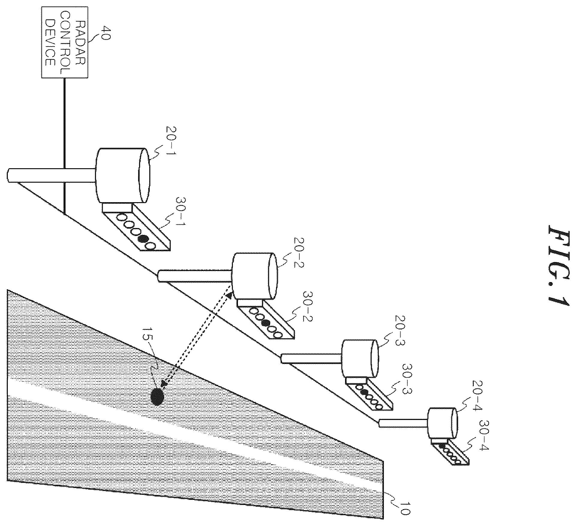 Patent US12504505 — Radar system, detection result display method, and radar device — Figure 1
