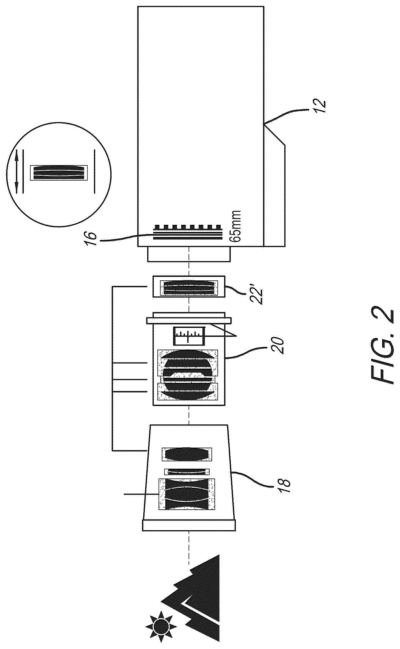 Patent US12504602 Figure 2 – Modular lens system for motion picture camera applications
