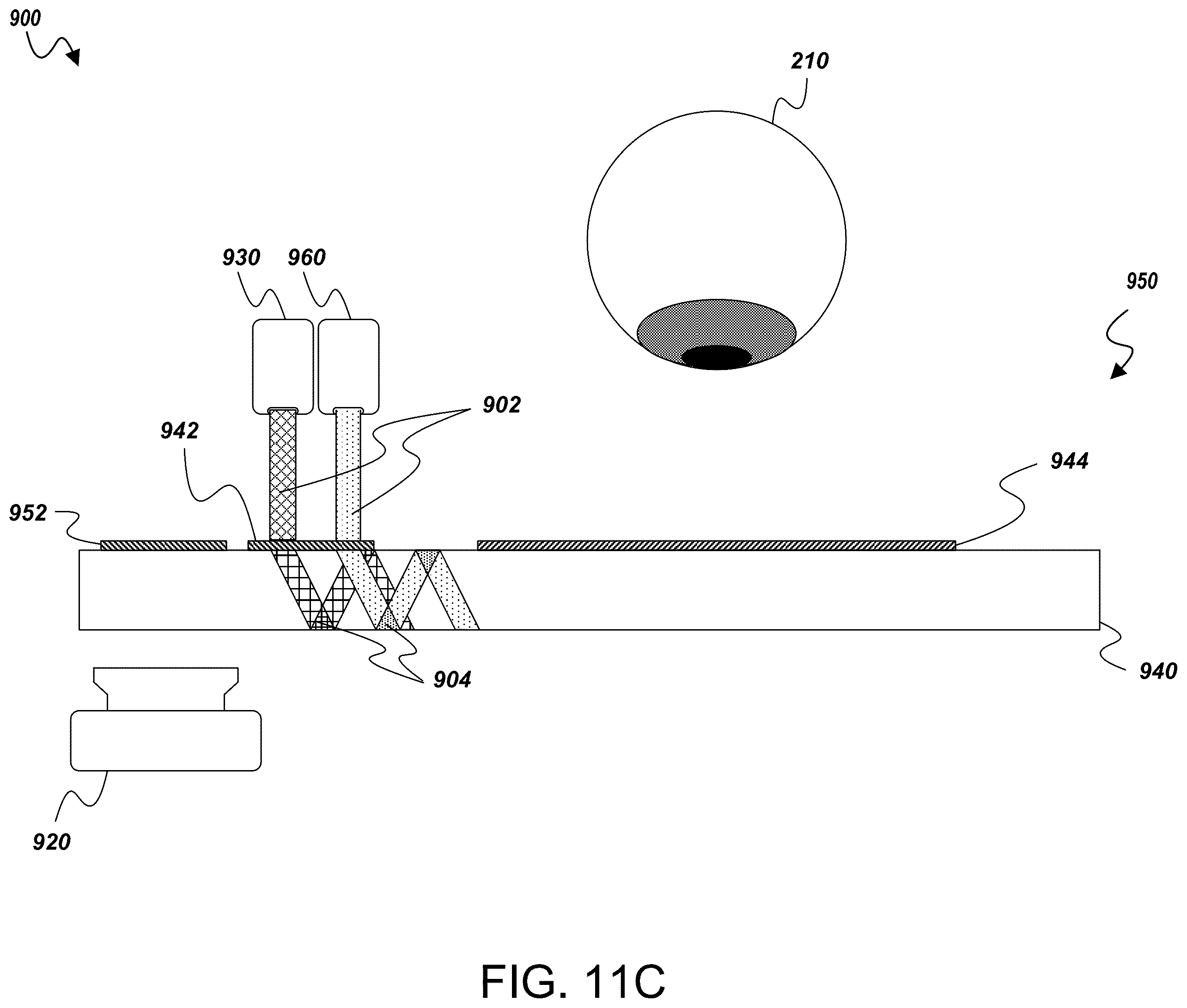 Patent US12504635 Figure 14 – System for providing illumination of the eye